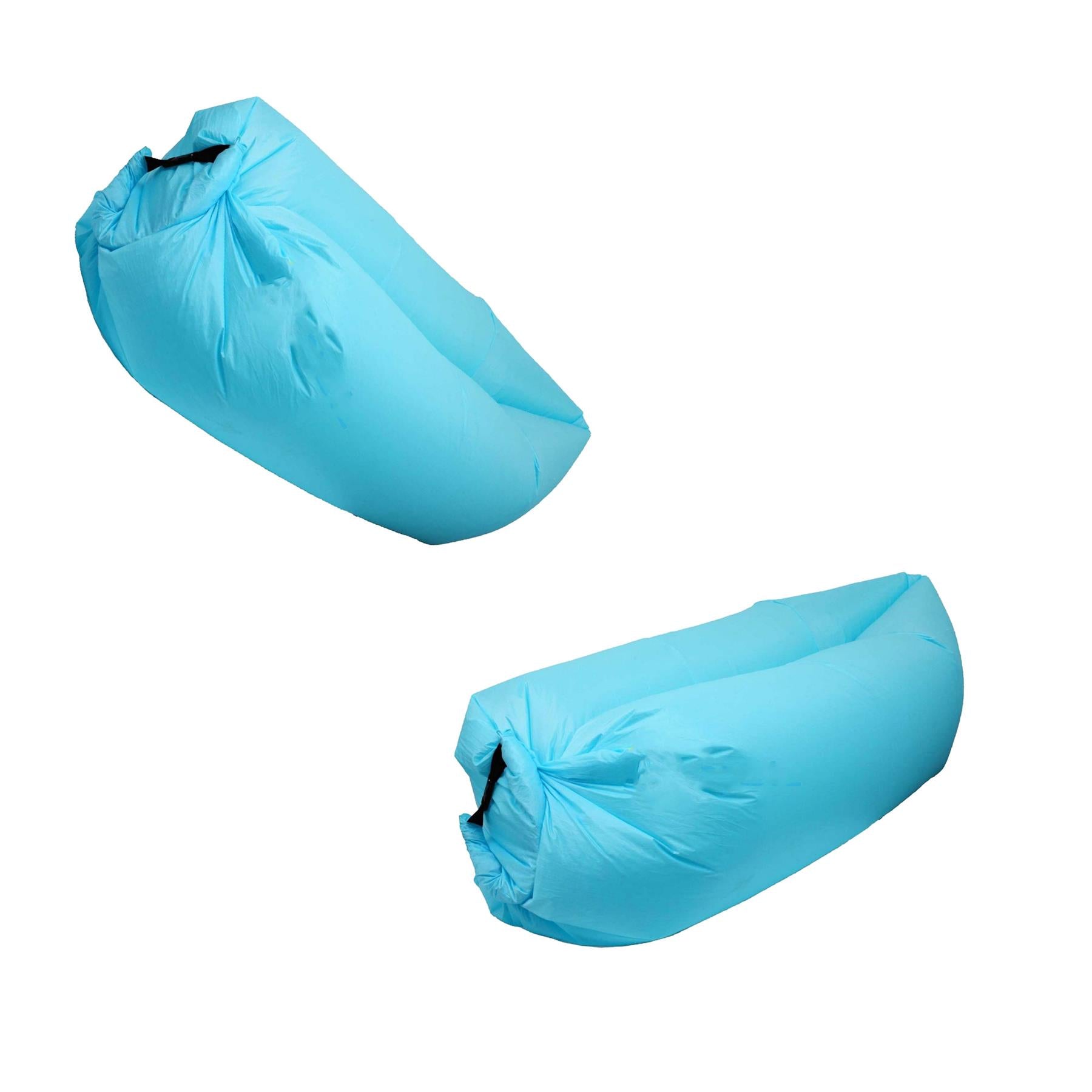 Inflatable Blow Up Lounger Outdoor Chair Bed Travel Sofa Sack Hangout Camping By Dapetz