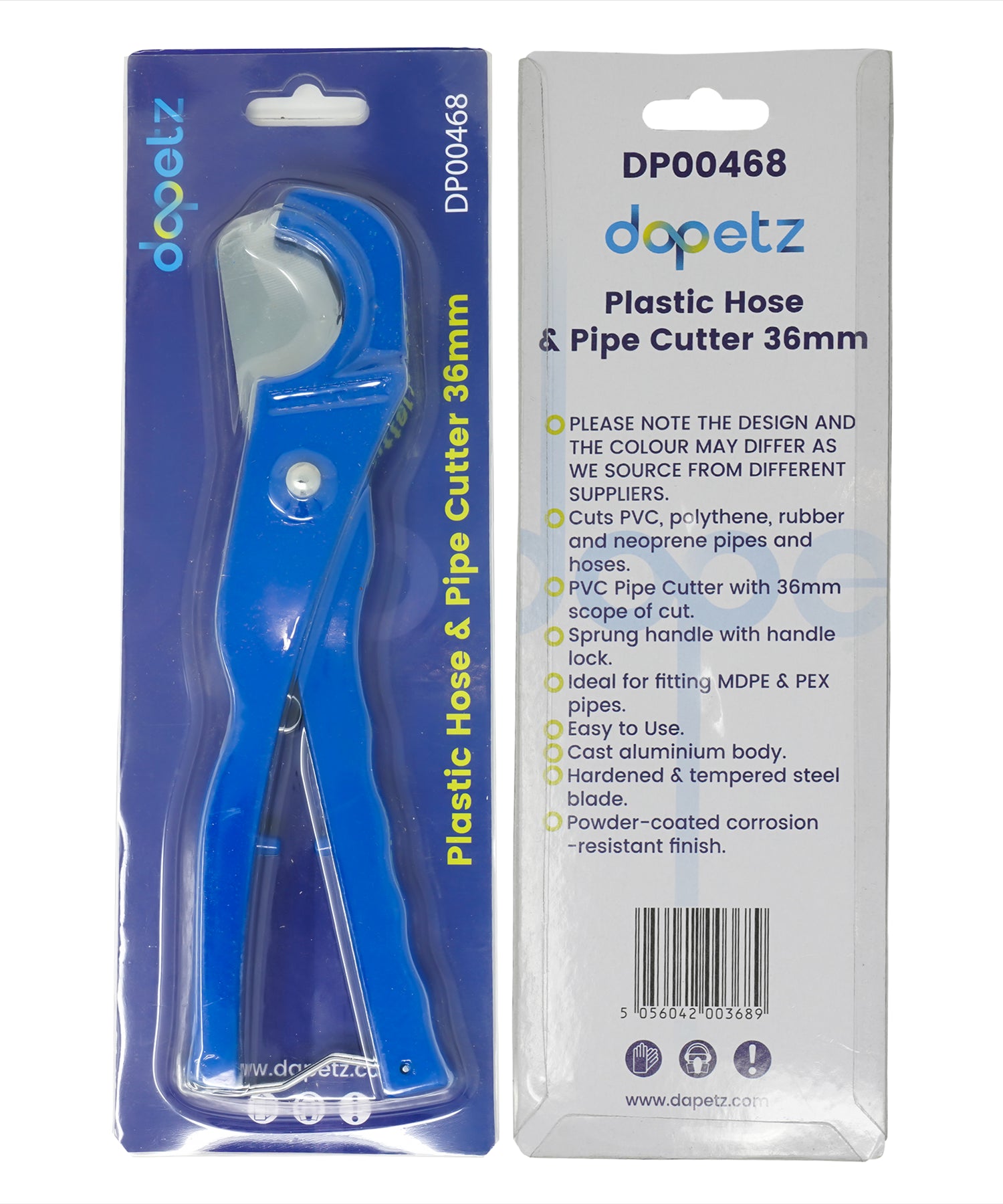 Plastic Hose Pipe Cutter Pvc Pipe 36mm Polybutyene Neoprene Rubber Plumbing Tool by Dapetz