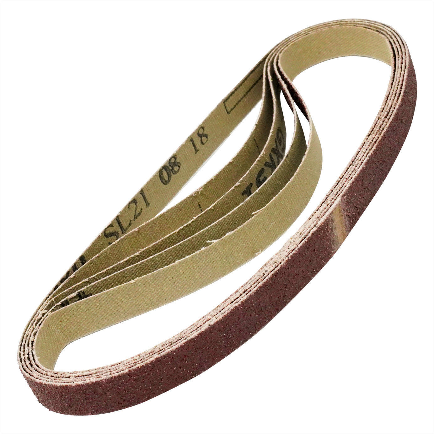 Sanding Belts 13 x 457mm 80 Grits for use with Power Files 5Pk