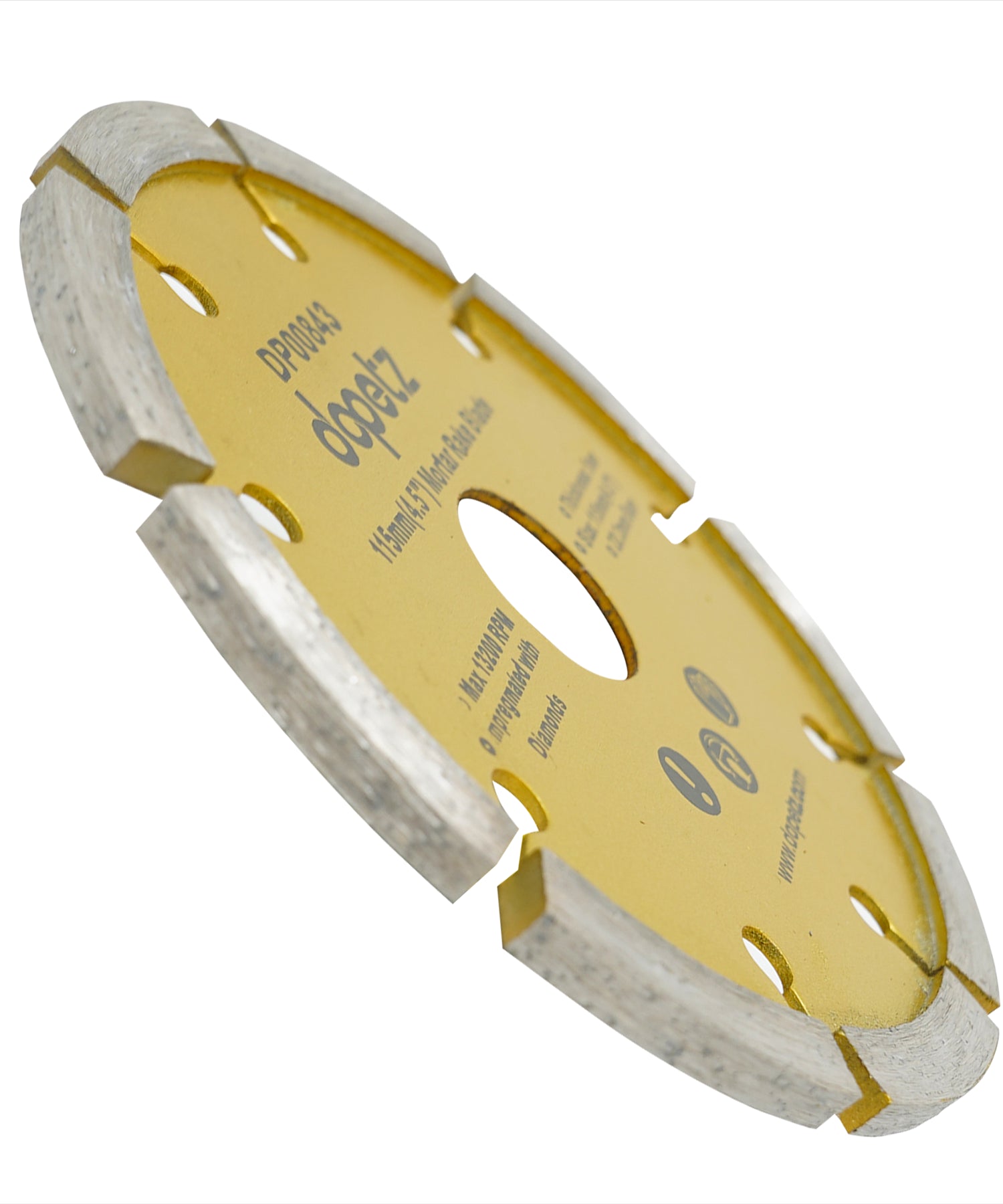 Mortar Raking Disc Diamond Pointing Raker Disc 115mm 41/2" Angle Grinder Blade By Dapetz