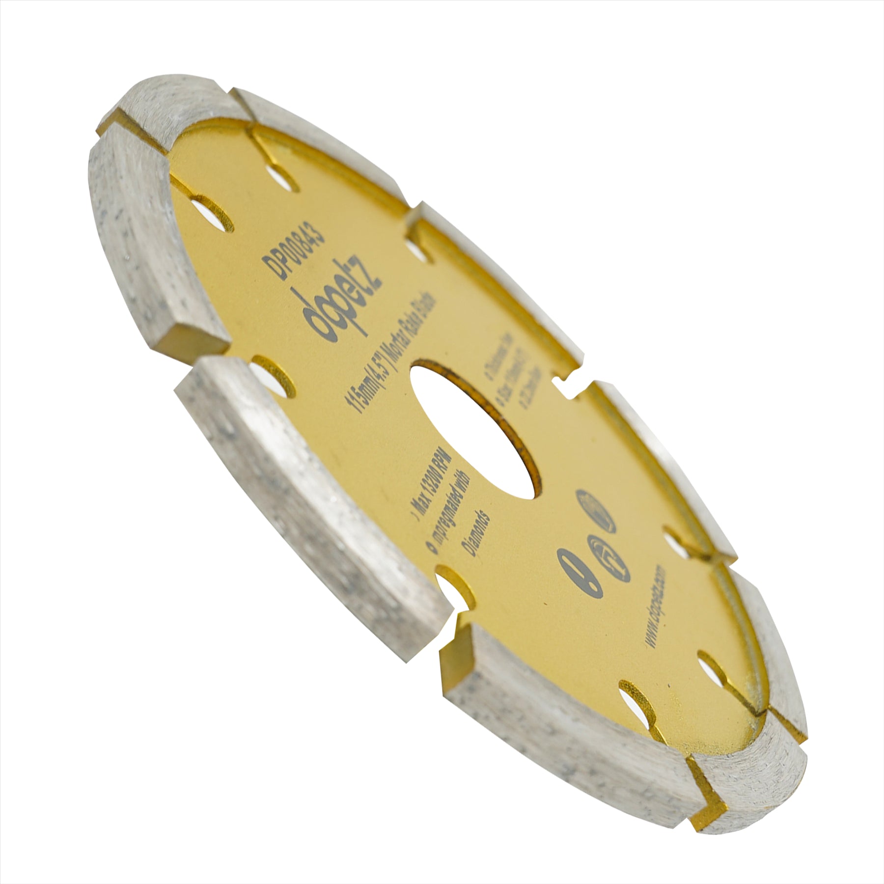 Mortar Raking Disc Diamond Pointing Raker Disc 115mm 41/2" Angle Grinder Blade By Dapetz