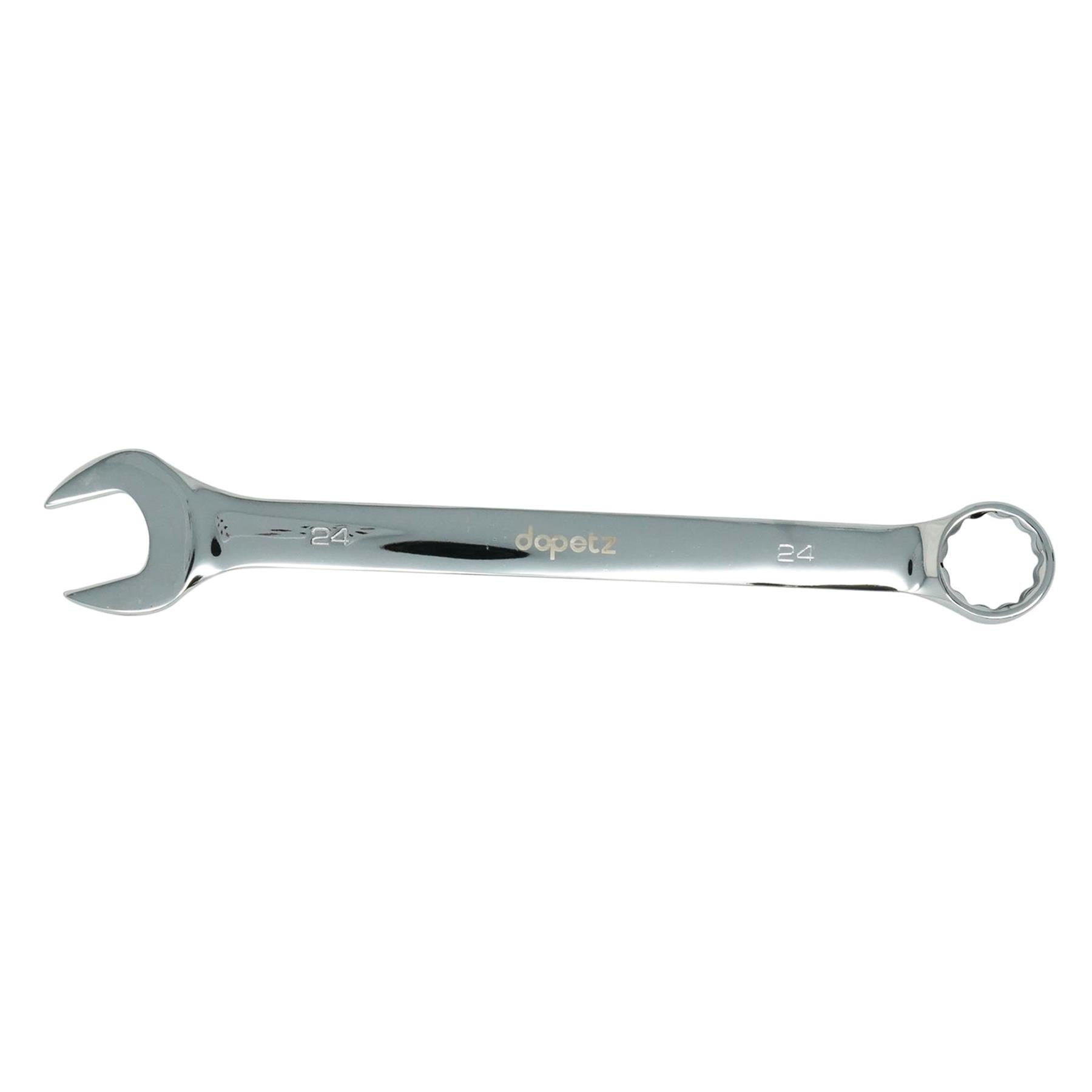 Combination Open Ring Spanner Chrome Mechanics Garage Tools 24mm By Dapetz