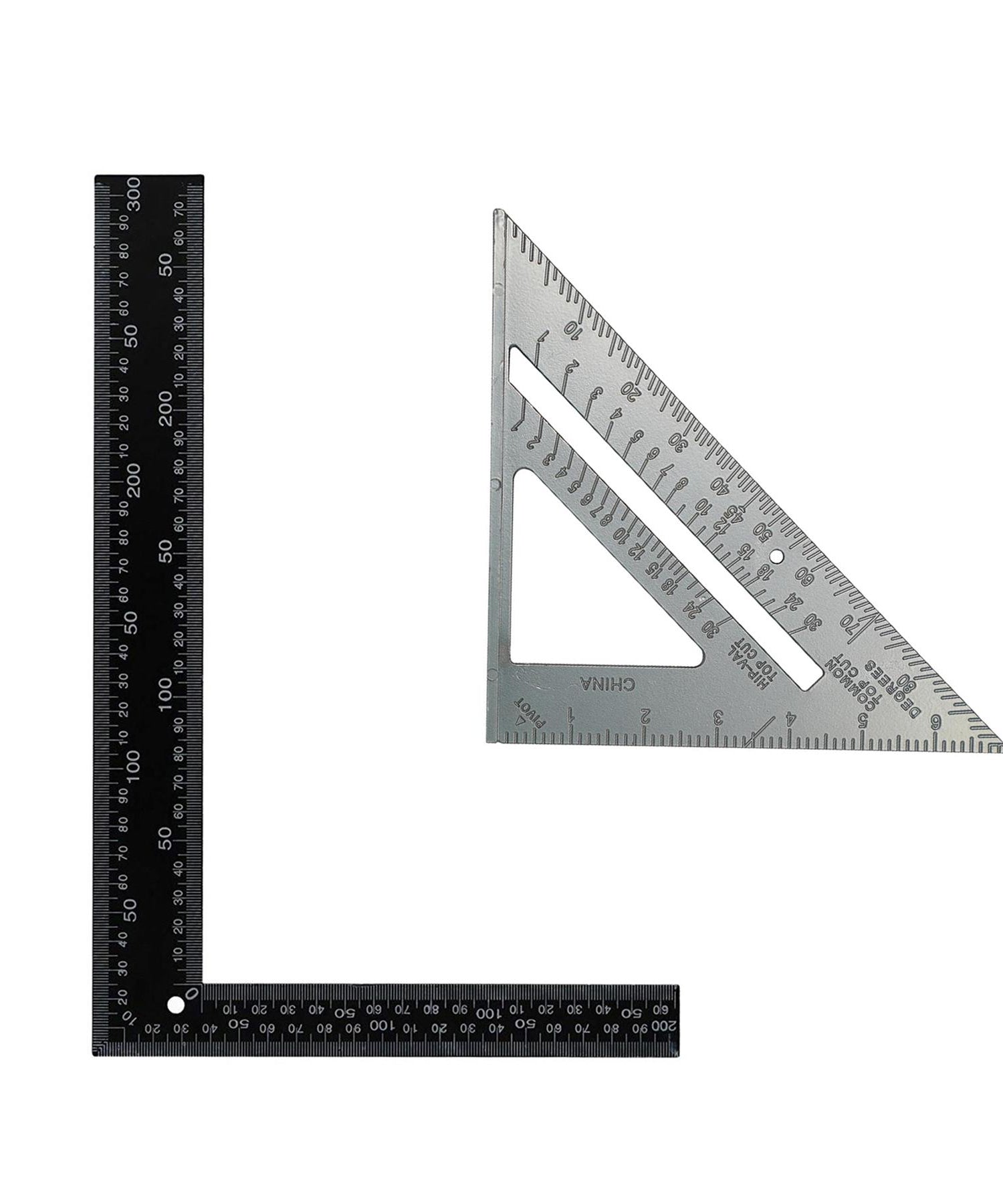 Metal Roofing Rafter Set Square Combination 300mm 6" Roofers Square Rafter Alloy By Dapetz