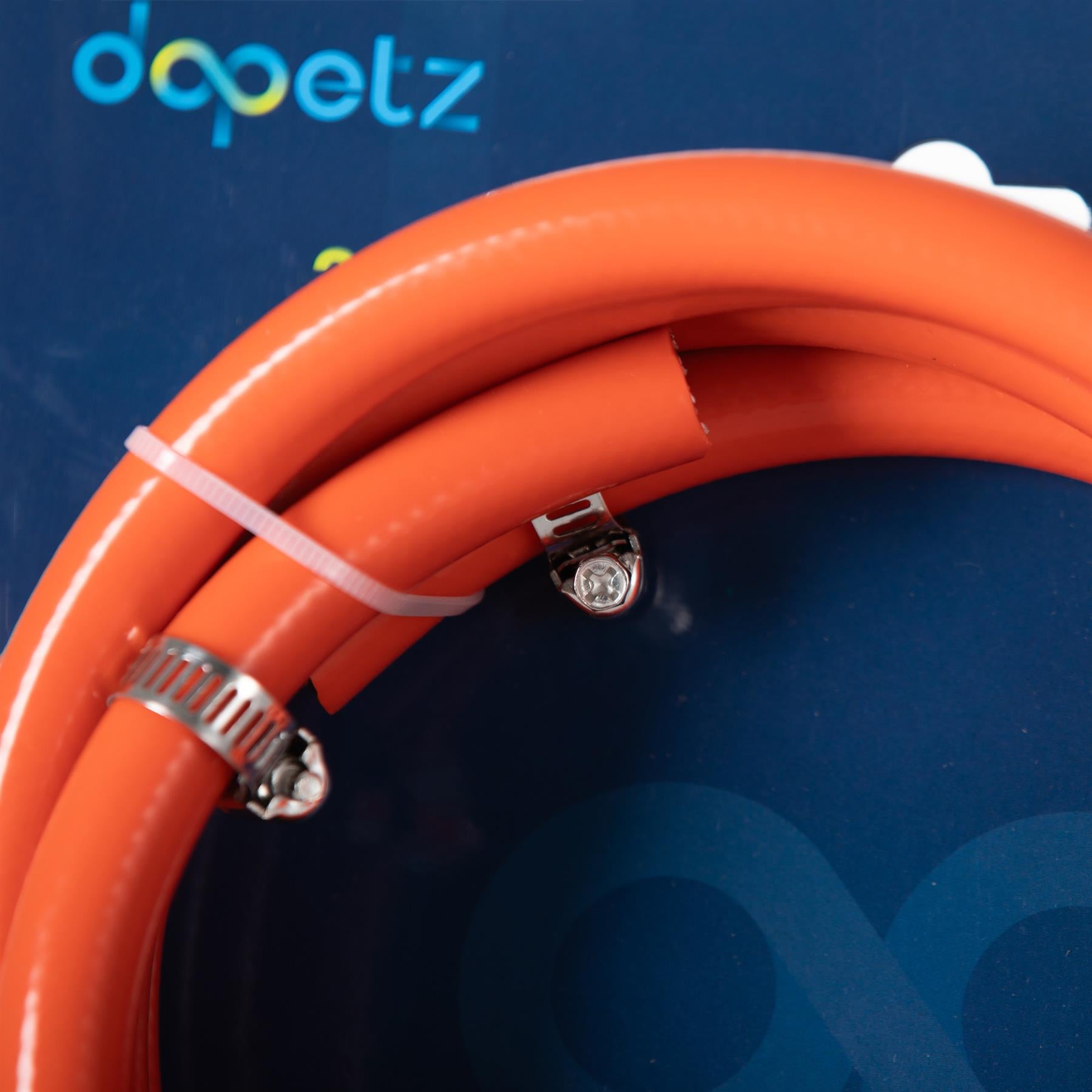 Gas Hose Pipe For Propane Butane LPG Gas BBQ Camping Motorhome With 2 Clips