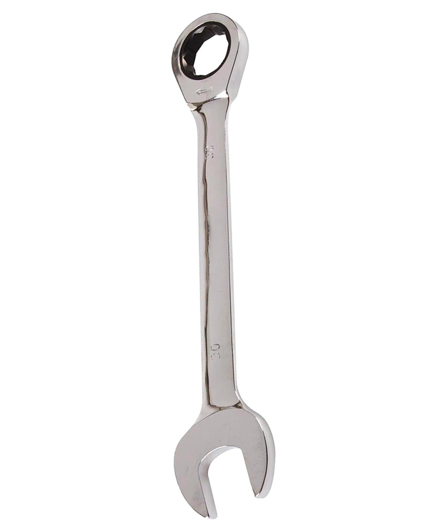 Fixed Head Ratchet Metric Spanner Open End Ring Combination - 30mm - Dapetz