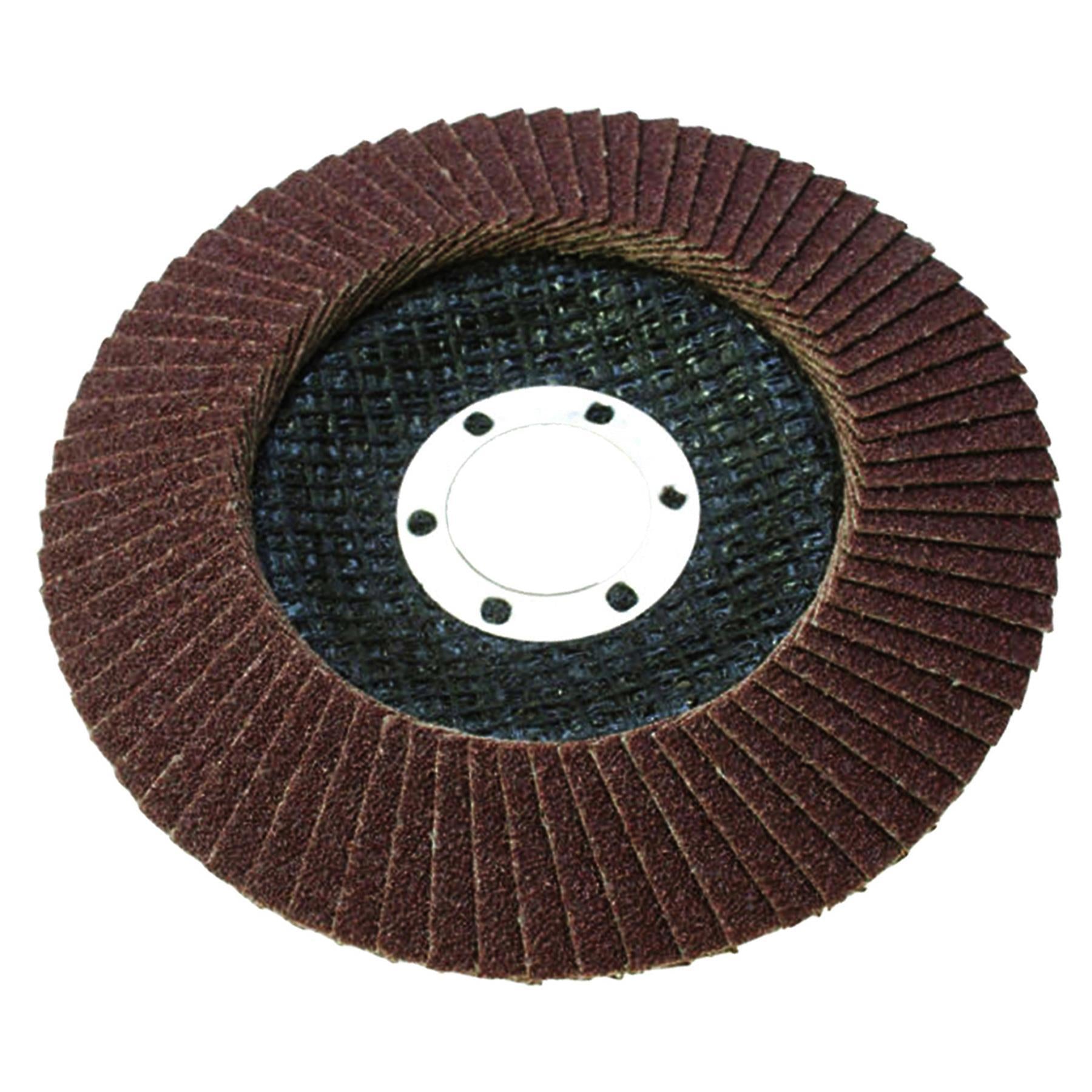 115mm Angle Grinder Flap Discs (4.5'') 60 Grit 50 Pcs By Dapetz