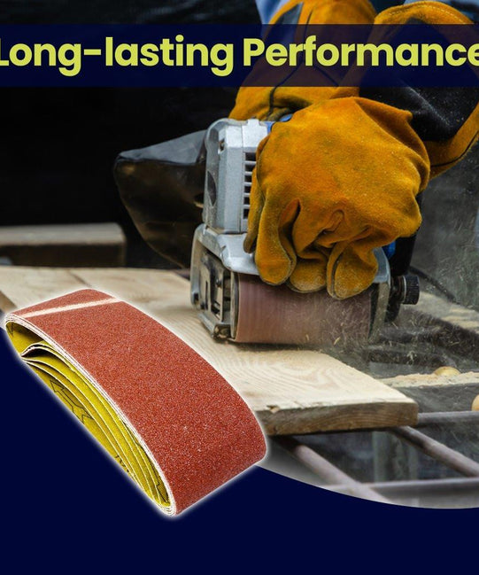 Sanding Belts 20Pcs 75 x 533mm Aluminium Oxide 60 Grit For Bosch Makita Sander By Dapetz