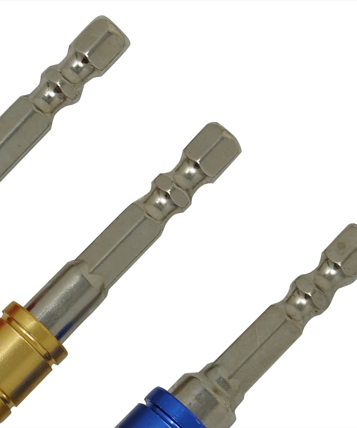 Screwdriver Impact Drill Socket Adapter Hex To 1/4" 3/8" 1/2" Inch Bit Ratchet T 3PCS By Dapetz