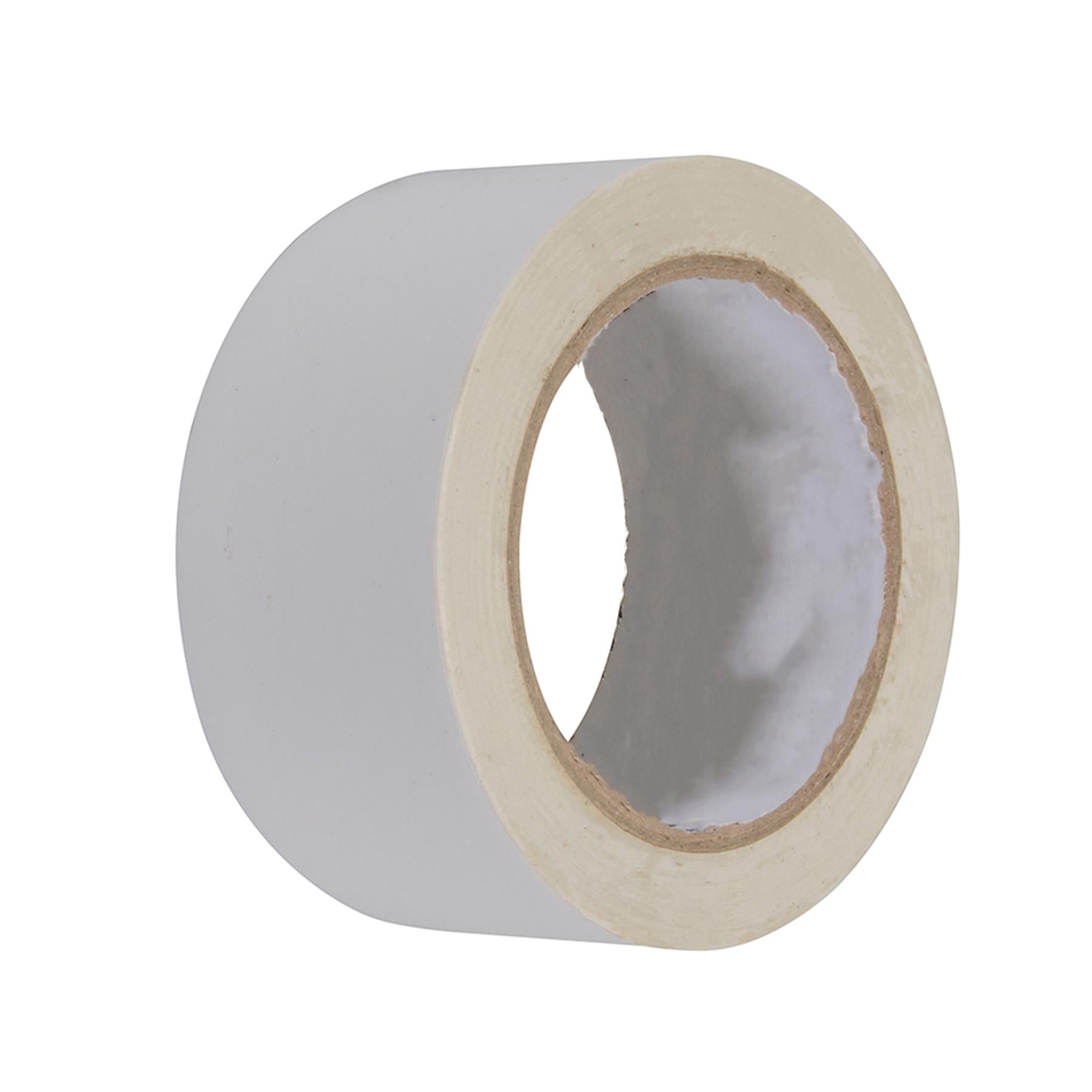 PVC Electrical Insulation Tape 50mm x 33M in White Pack Of 2 By Dapetz