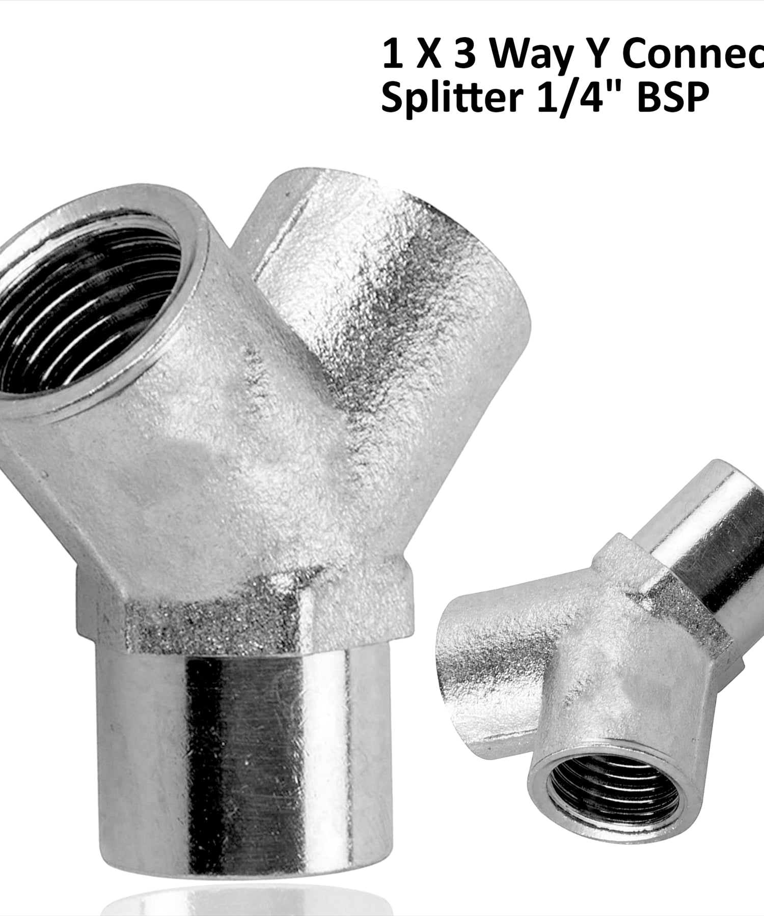 Euro Airline 3 Way Y Connector Quick Release Fittings For Compressor Air Hose