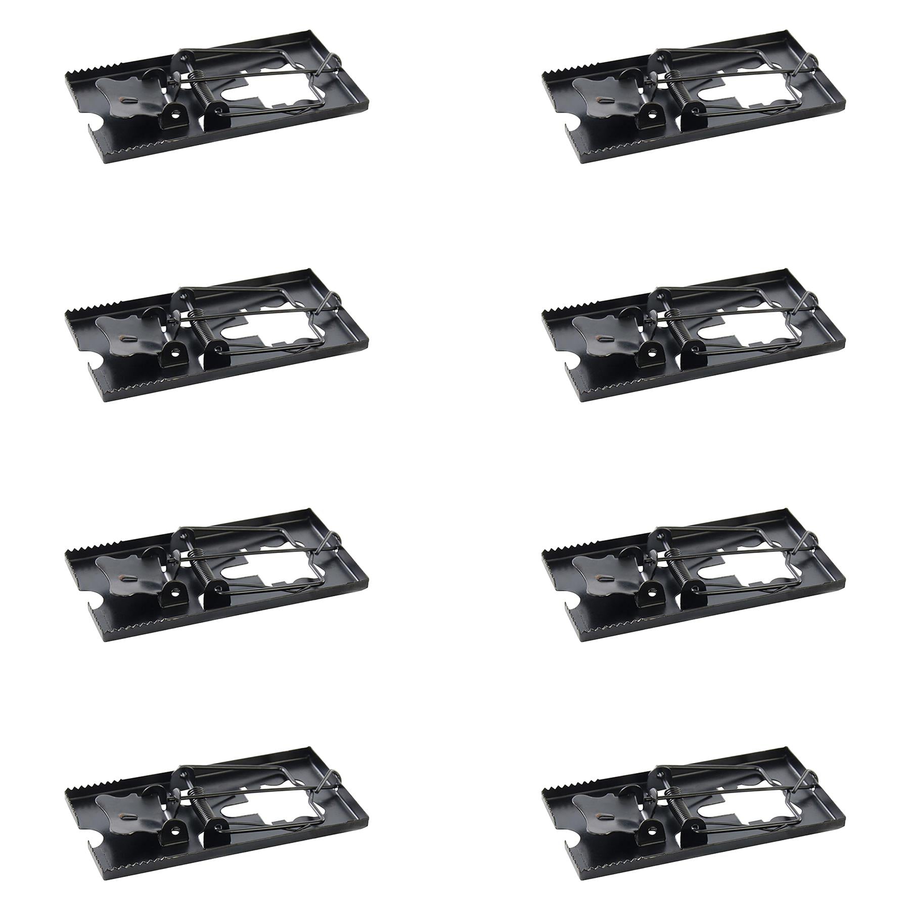 Mouse Metal Trap 115 x 60mm Fast Spring 8 Pcs Dapetz
