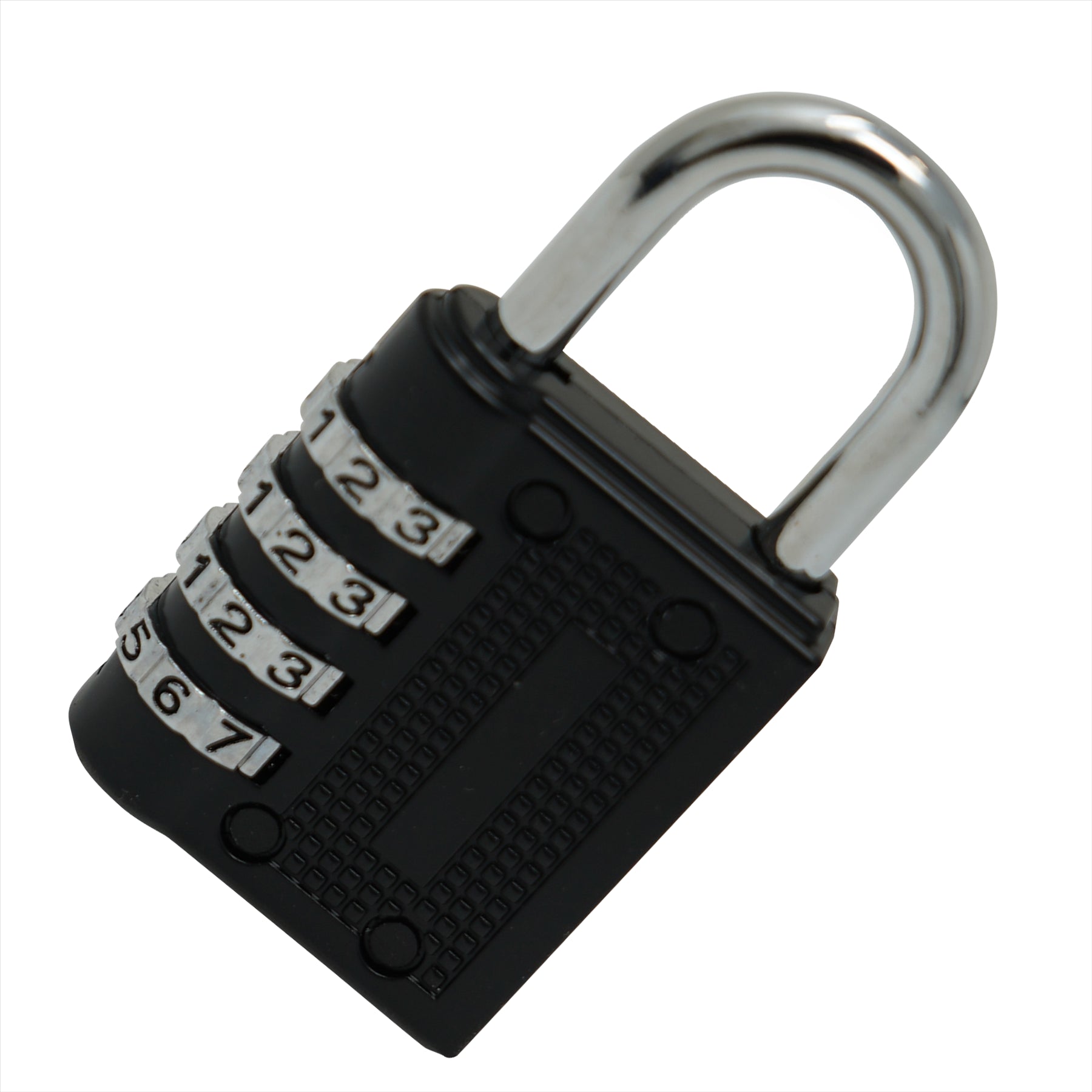 (Pack of 2) Combination Padlock 4-Digit Outdoor Weatherproof Security Black by Dapetz
