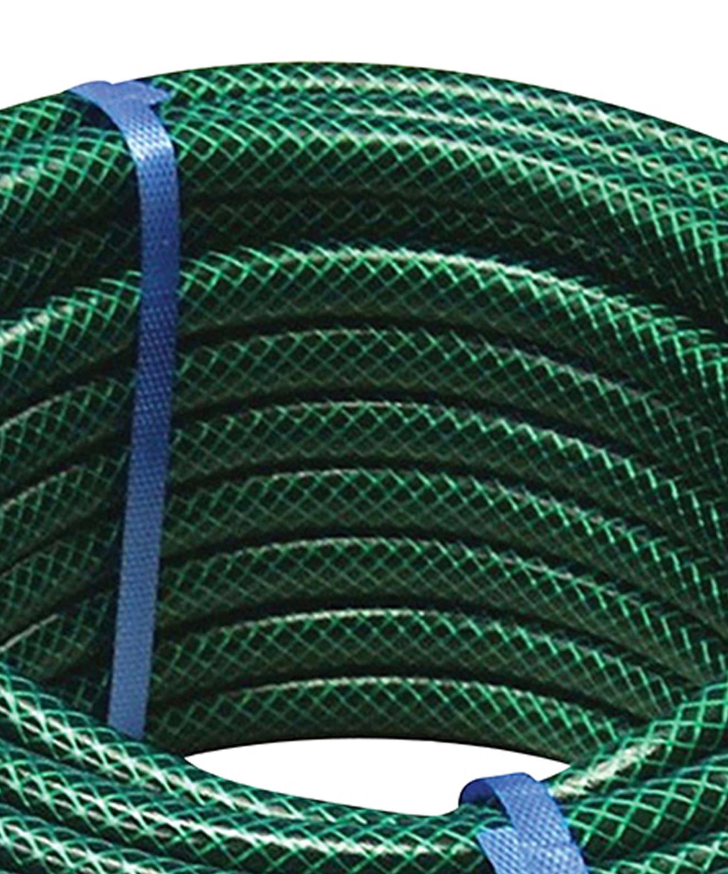 30M Garden Hose Pipe Reinforced PVC Watering Hosepipe + Spray Gun Set Green