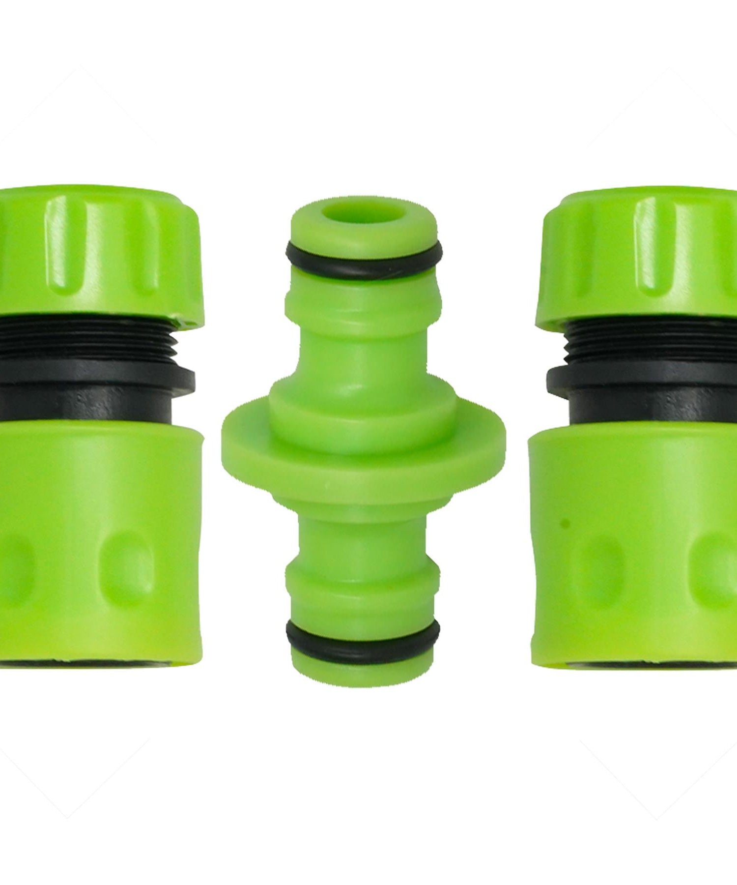 3PCs Hose Pipe Connector Set 1/2" Universal Garden Water Tap Adaptor Fittings