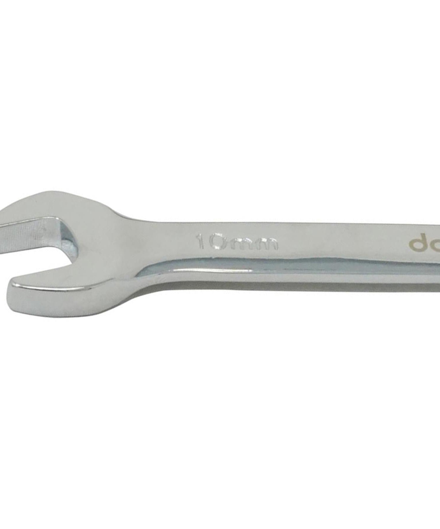 10mm Flexible Head Ratchet Metric Spanner Open End & Ring Chrome Plated for Corrosion Resistance By Dapetz