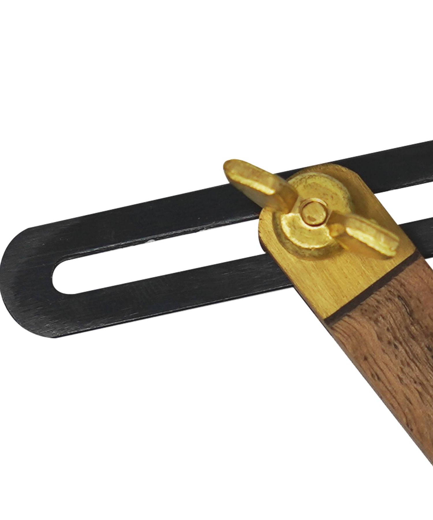 100mm Mini Adjustable Bevel Carpentry Miniature Tools With Solid Brass End Cap by Dapetz