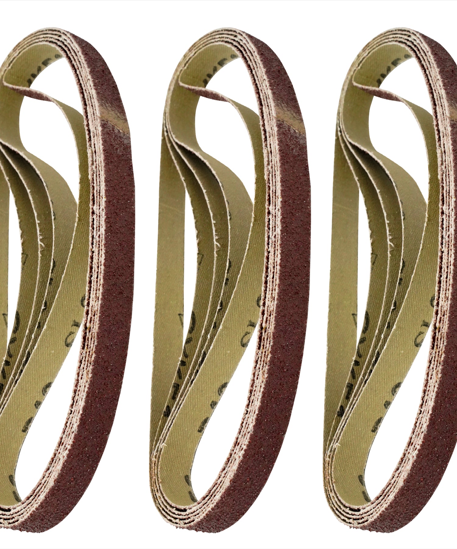 15 Powerfile Sanding Sander Belts 13mm X 457mm 60 Grit Medium Finger Sander Belt By Dapetz