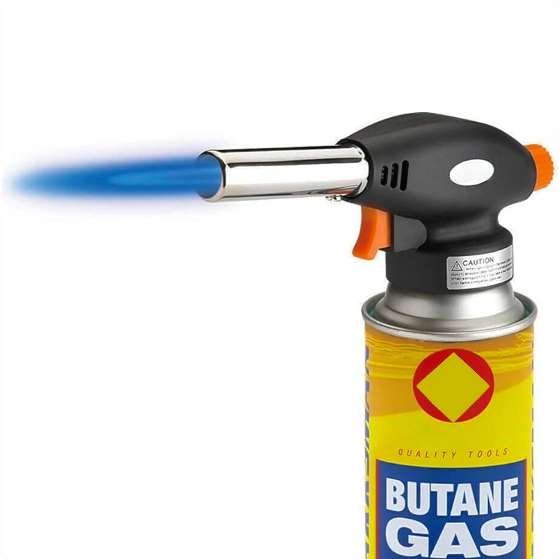 Blow Torch Butane Gas Auto Chef Creme Brulee Cooking Soldering Camping 4 Gas Can