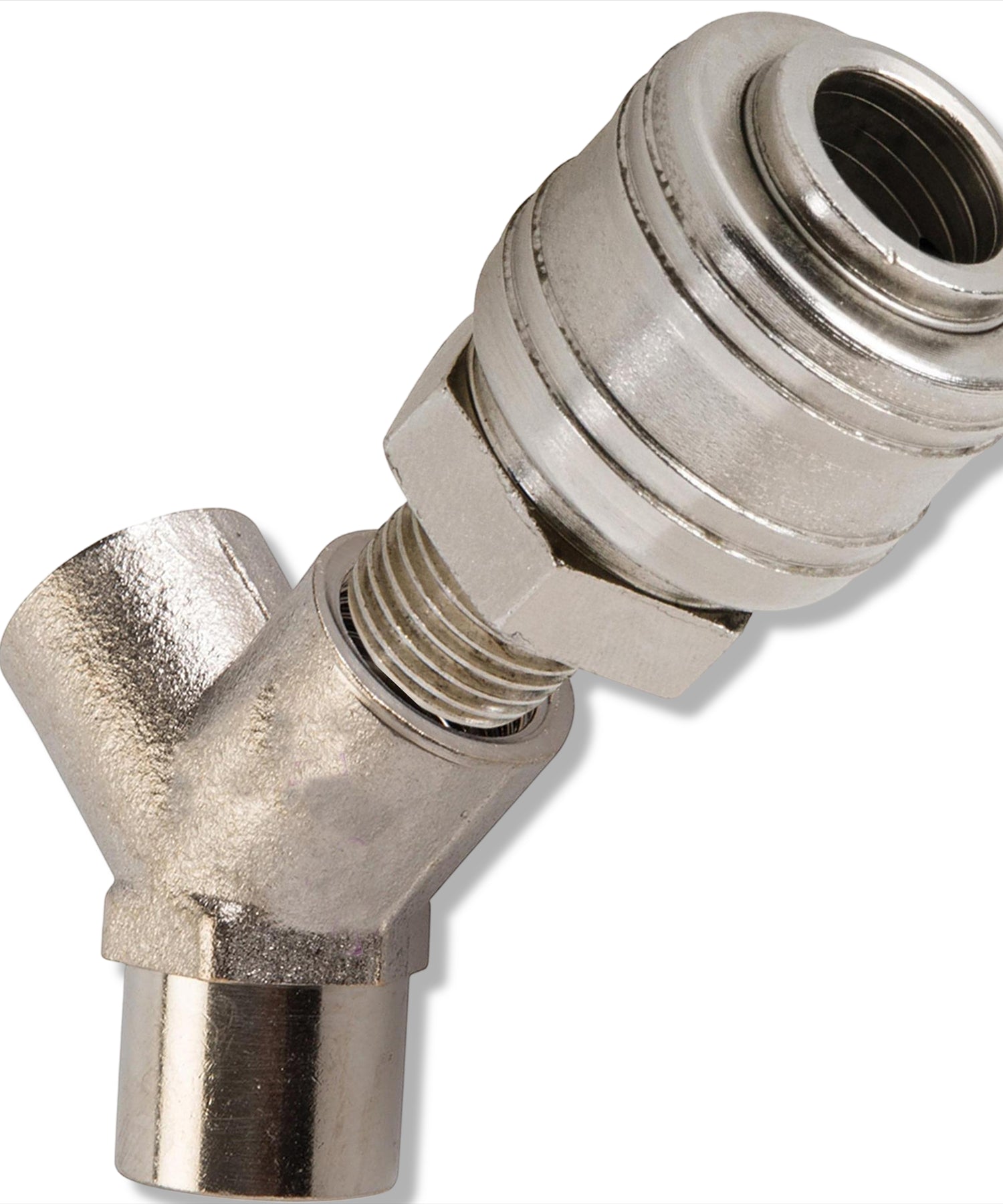 Euro Airline 3 Way Y Connector Quick Release Fittings For Compressor Air Hose