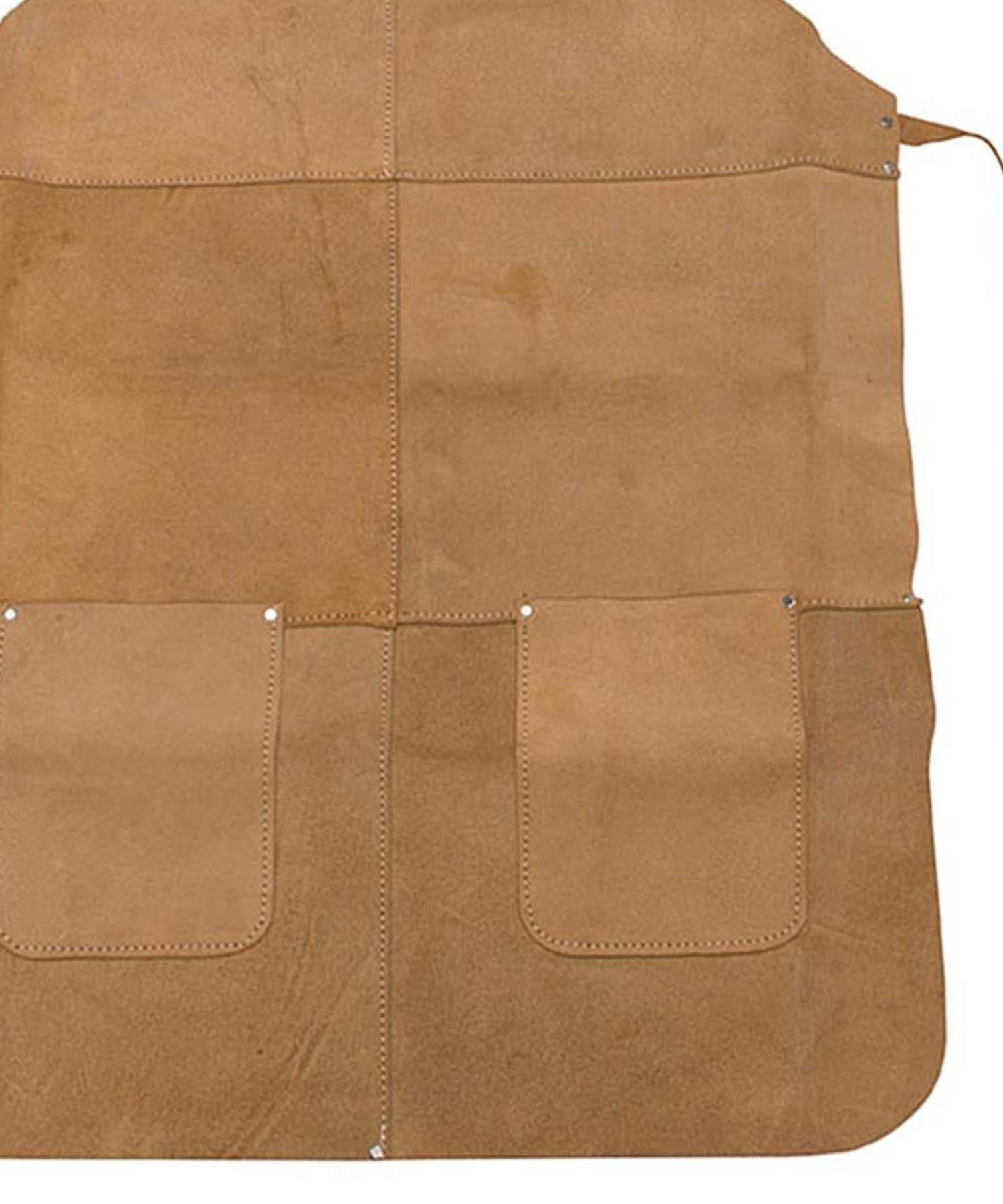 Apron & Gauntlets Gloves Leather Welders Welding Heavy Duty Leather Brown Red By Dapetz