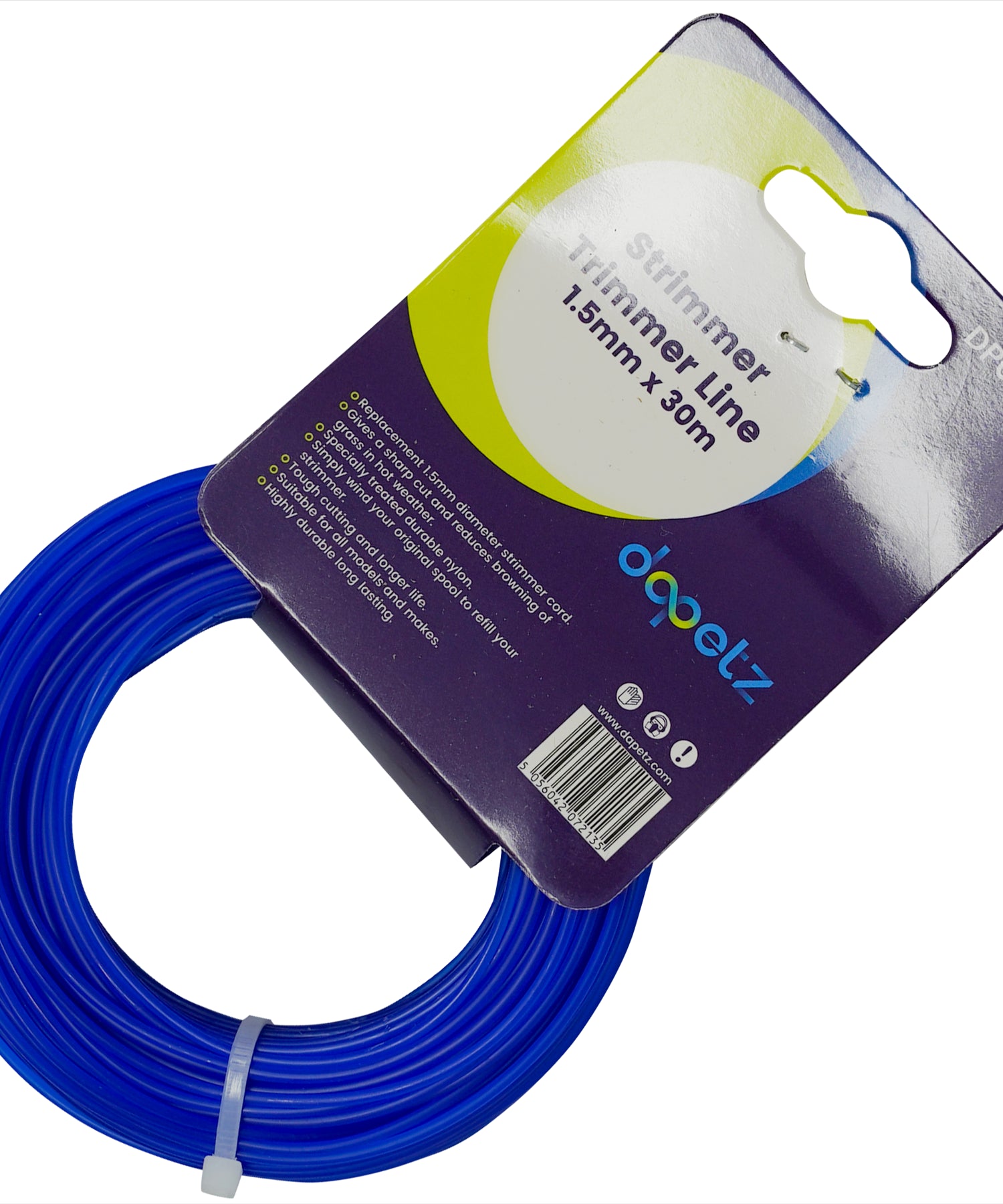 1.5mm x 30m Blue British Trimmer/Strimmer by Dapetz