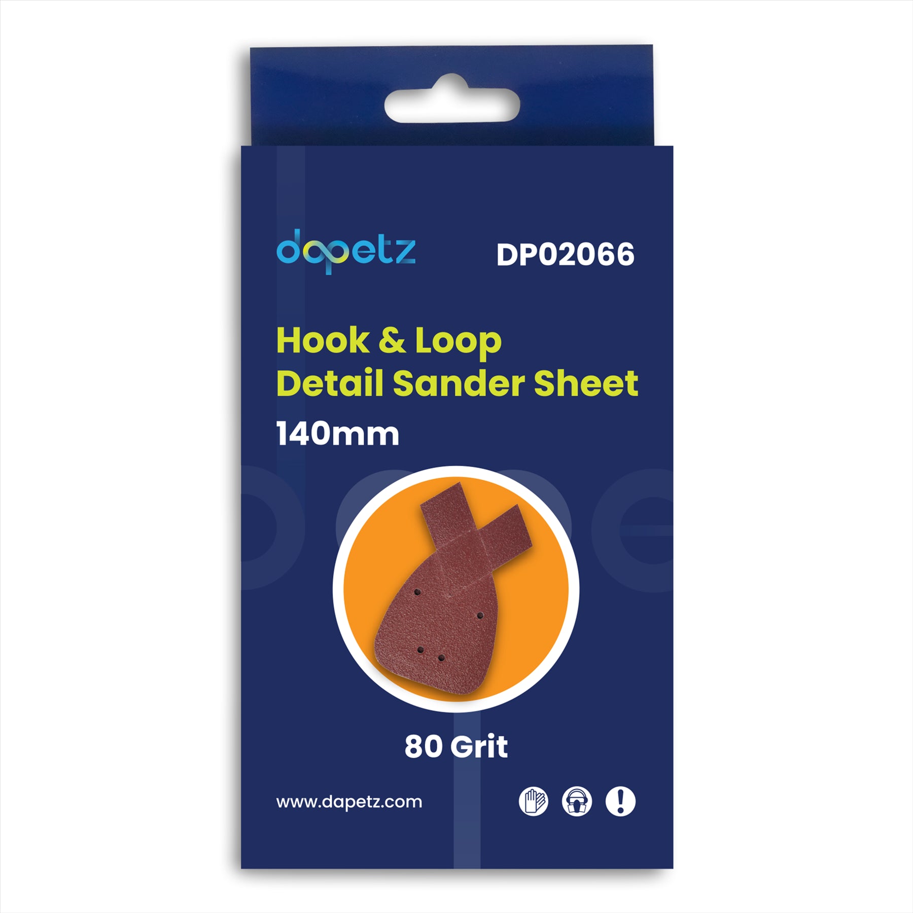 Mouse Sanding Sheet 80 Grit Sandpaper Black & Decker Palm Sander Pad 40PCS By Dapetz