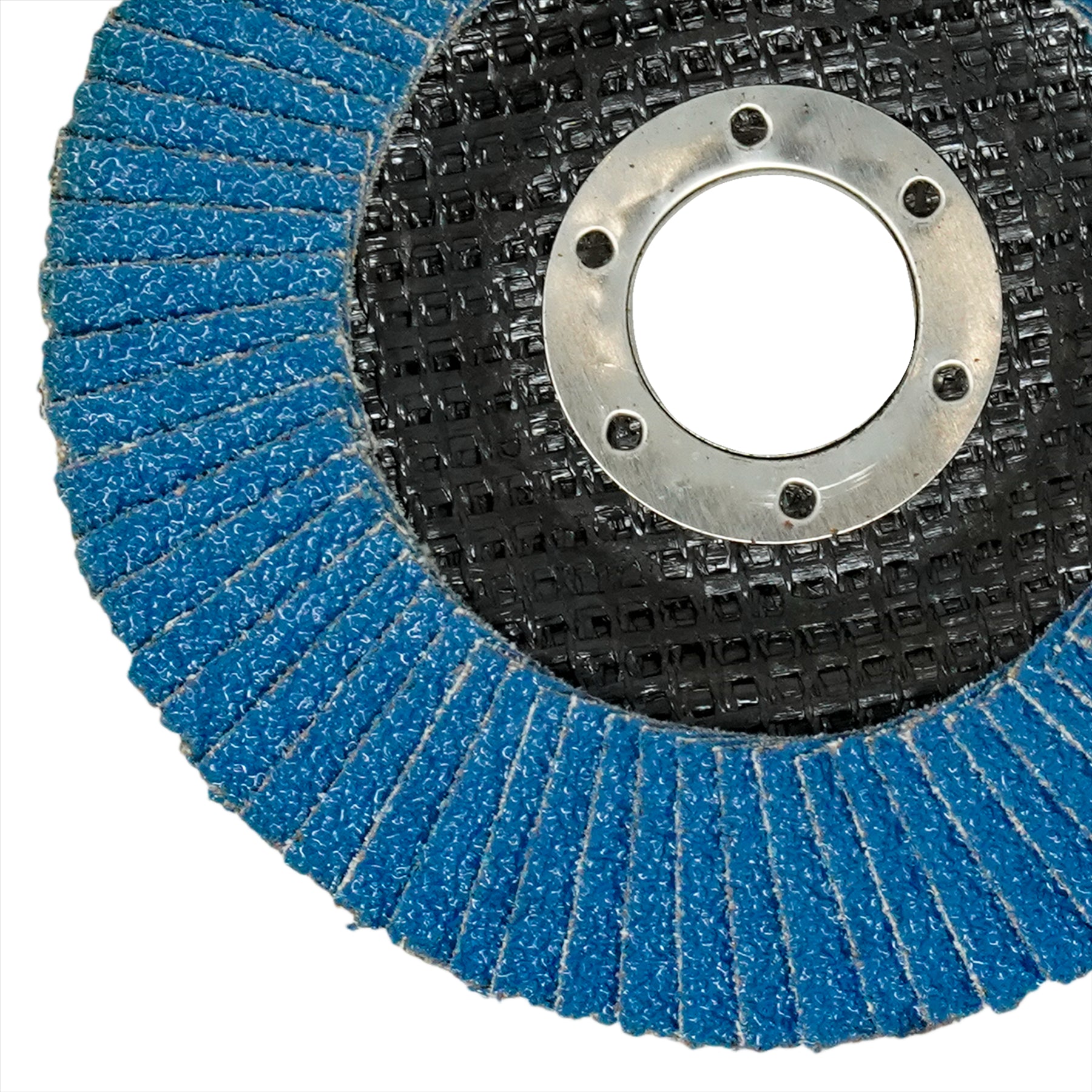 5PCS Flap Discs 115mm Sanding 120 Grit Grinding Wheels Disc 4.5" Zirconium Oxide By Dapetz