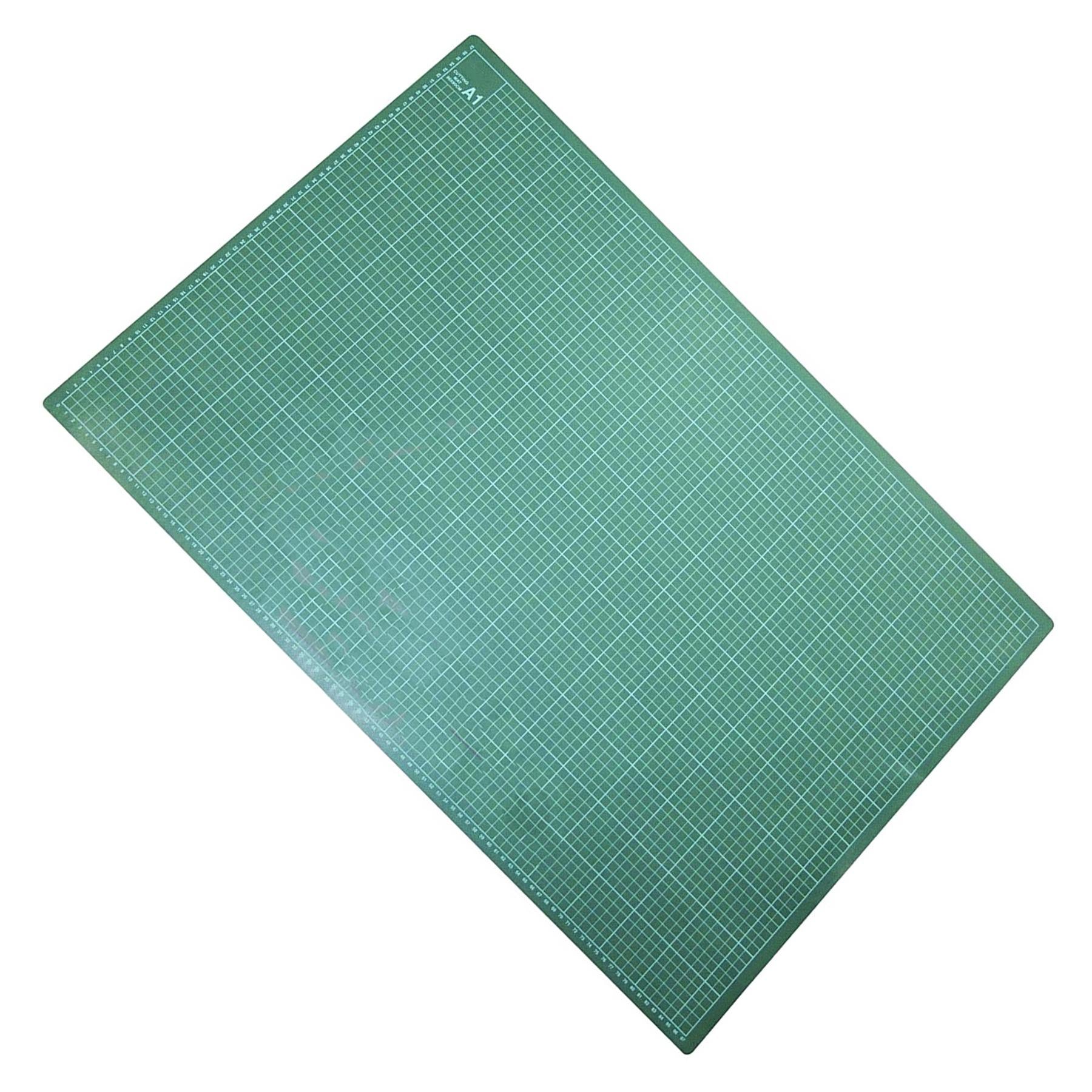 A1 Cutting Mat Self Healing & Rotary Cutter Knife Non-Slip Printed Grid Craft