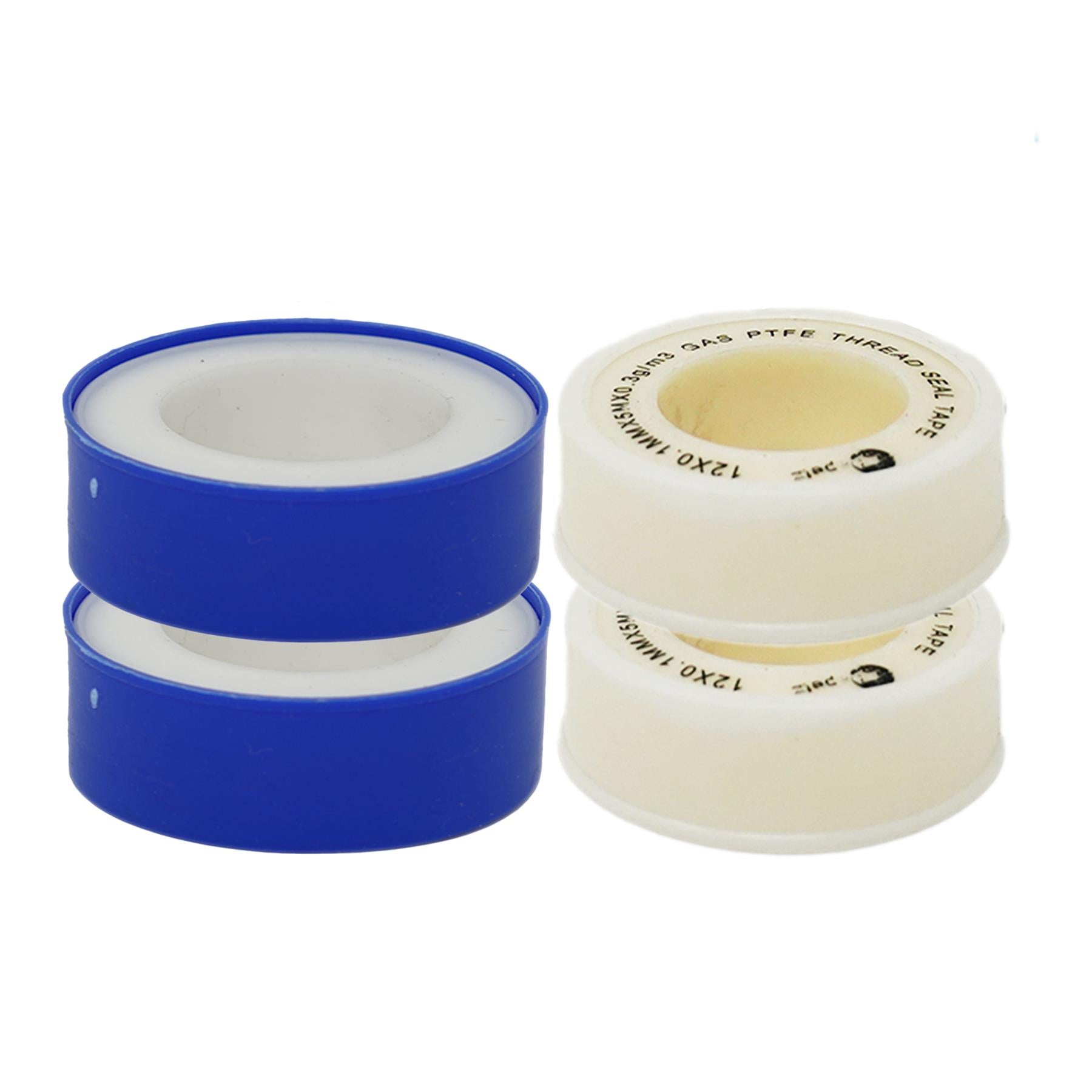 PTFE Tape Gas and Water for Thread Seal White Teflon 12mm x 12m 2 Pc By Dapetz