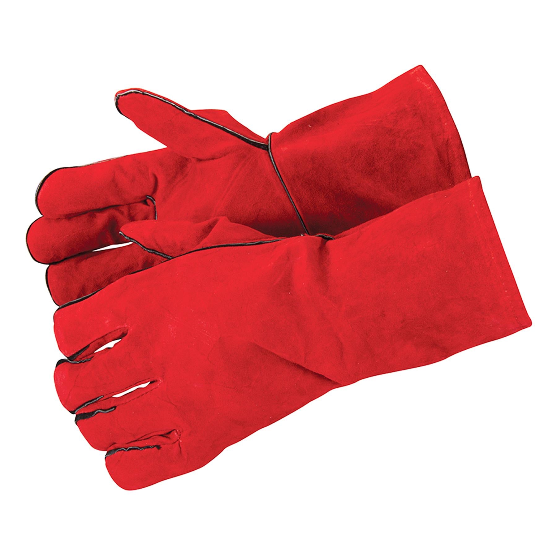 Gauntlet Gloves 14" (350mm) Stove, BBQ, Wood Burning, Logs, Heat Resistant. Welding By Dapetz