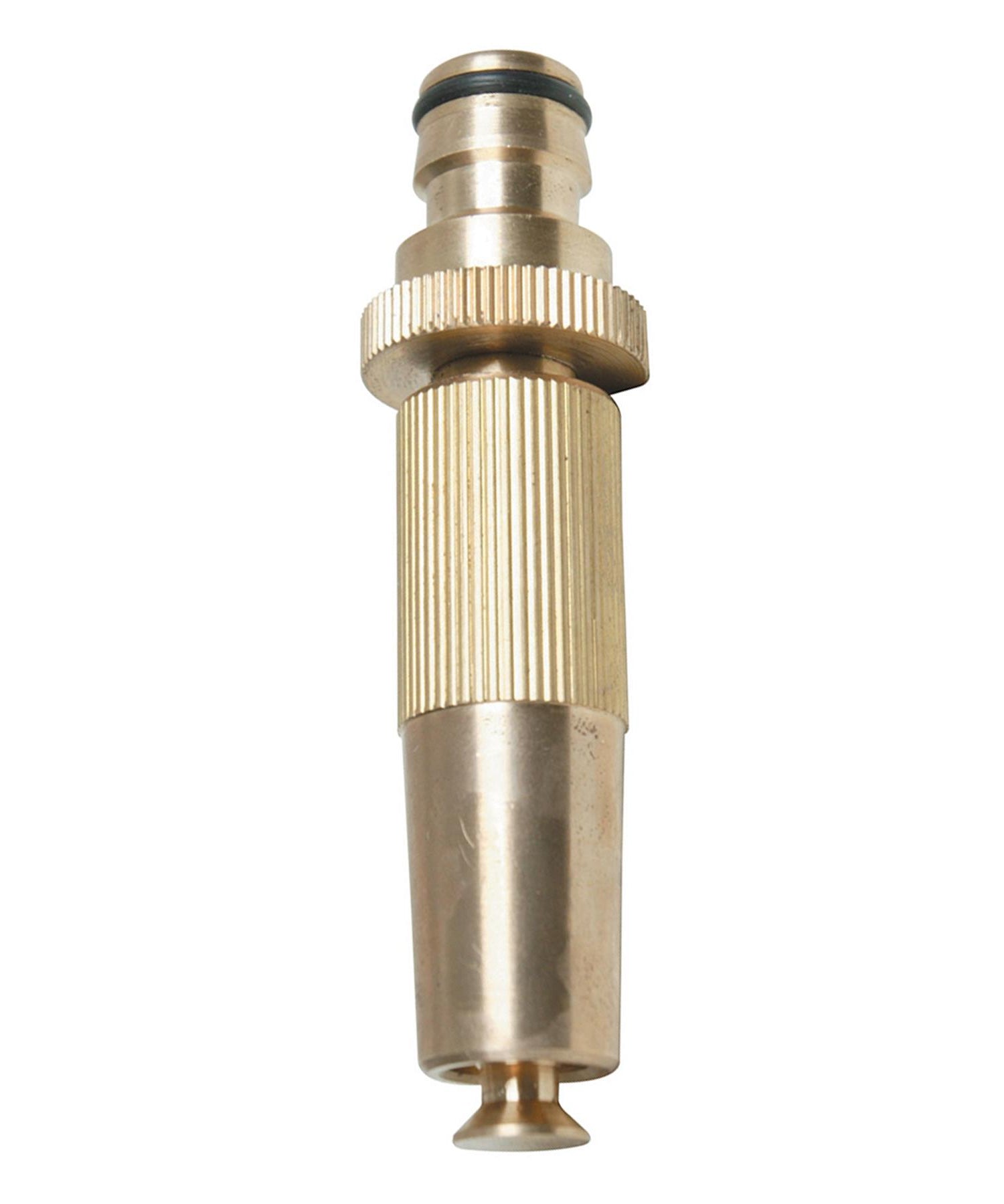 Solid Quick Connect Adjustable Brass Hose Nozzle Strong For Garden Plumbing Use By Dapetz