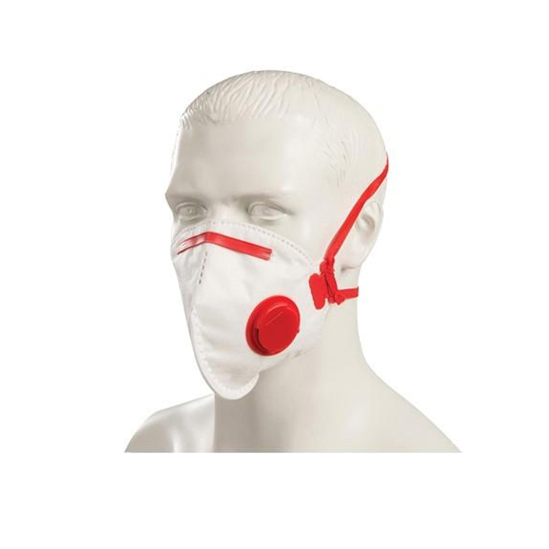 3 Face Mask Respirator Valved FFP3 | Sanding, Paint & Dust Safety Fold Flat by Dapetz