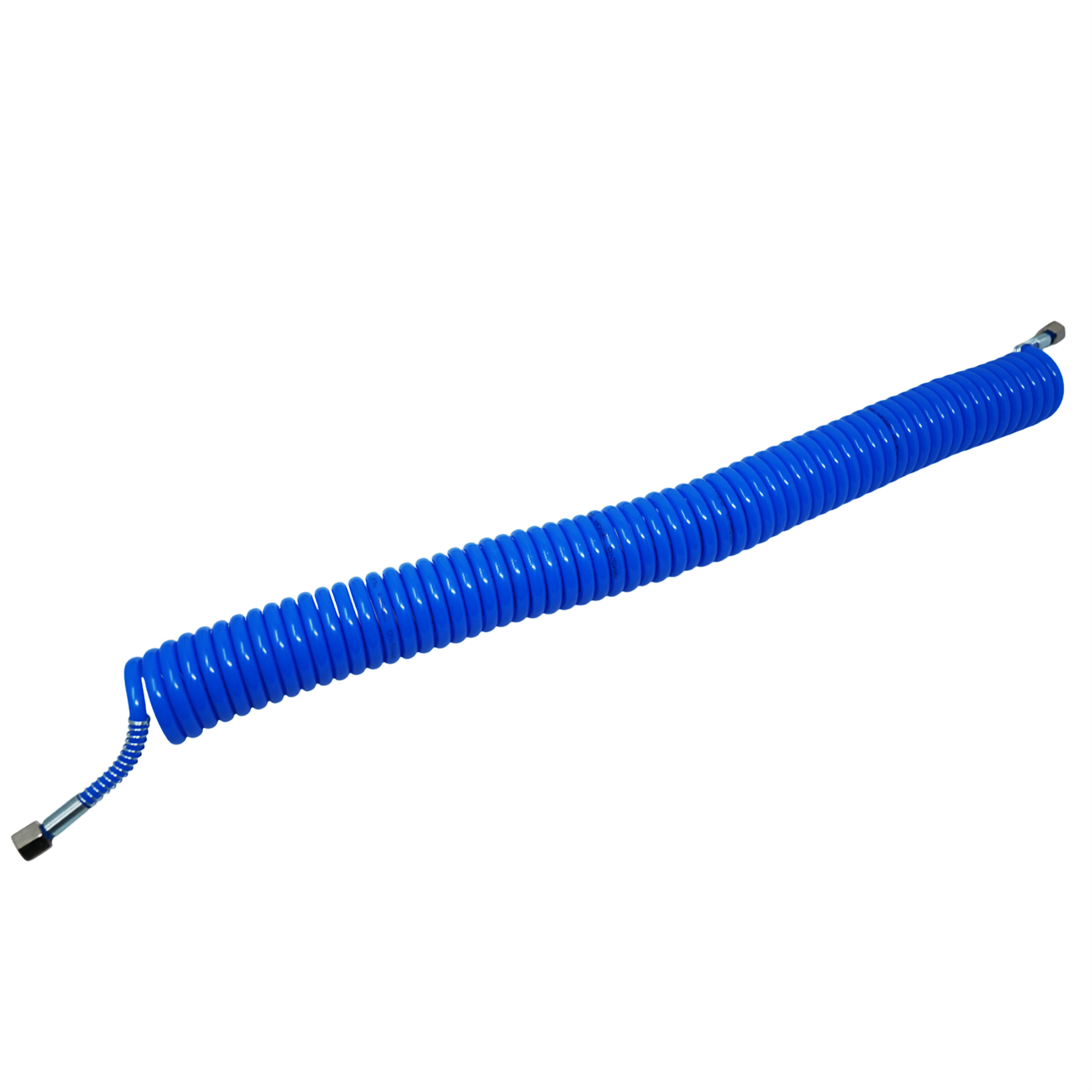 Coiled Air Hose 10M Air Tools Hose With 1/4" BSP Female Nut End Fittings 10 Bar by Daptez