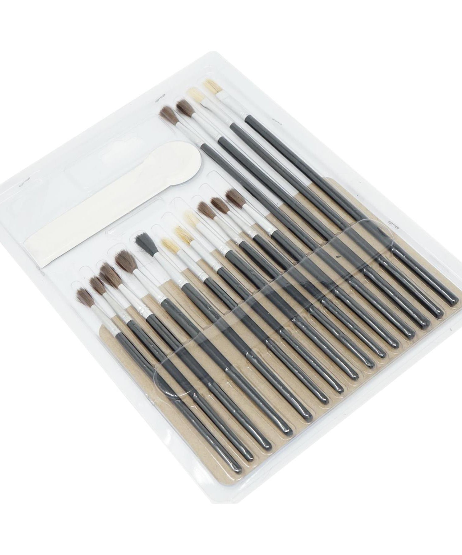 15 PCS ASSORTED ARTIST PAINT BRUSH SETS Acrylic/Oil/Watercolour Thin Thick round By Dapetz