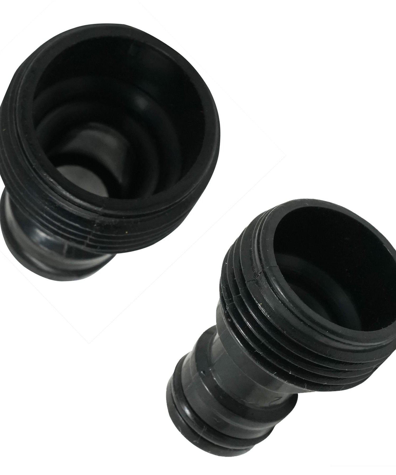 2X Plastic Tap Adaptor Garden Water Hose Pipe Connector Screw 3/4" BSP Fitting By Dapetz