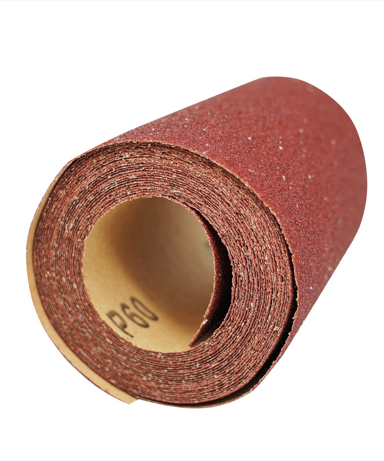 ALUMINIUM OXIDE SANDING ROLL 115mm 5m RED GRIT 60 by Daptez