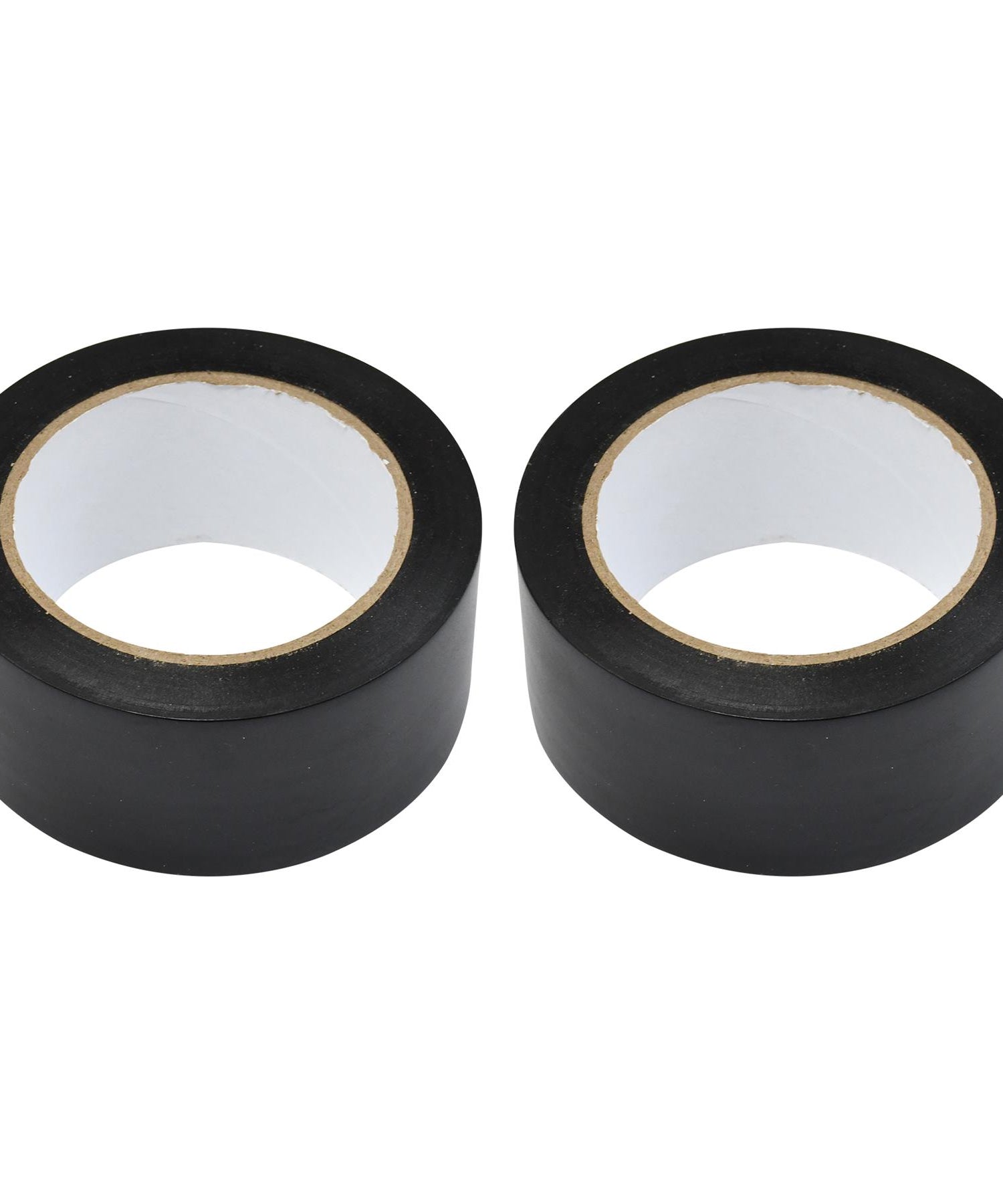 2PCS Electrical PVC Insulation Tape Flame Retardant 2" Wide 50mm X 33m Black By Dapetz