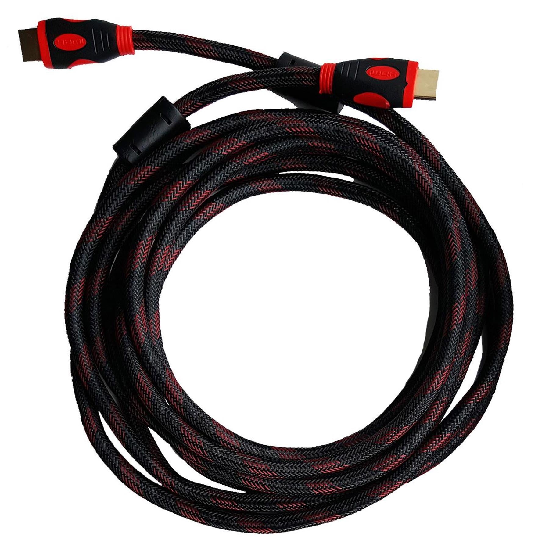 Pro HDMI Cable Gold Plated V2.0/1.4a HDTV 3D 1080P Ultra Full HD Lead 10 Metre By Dapetz