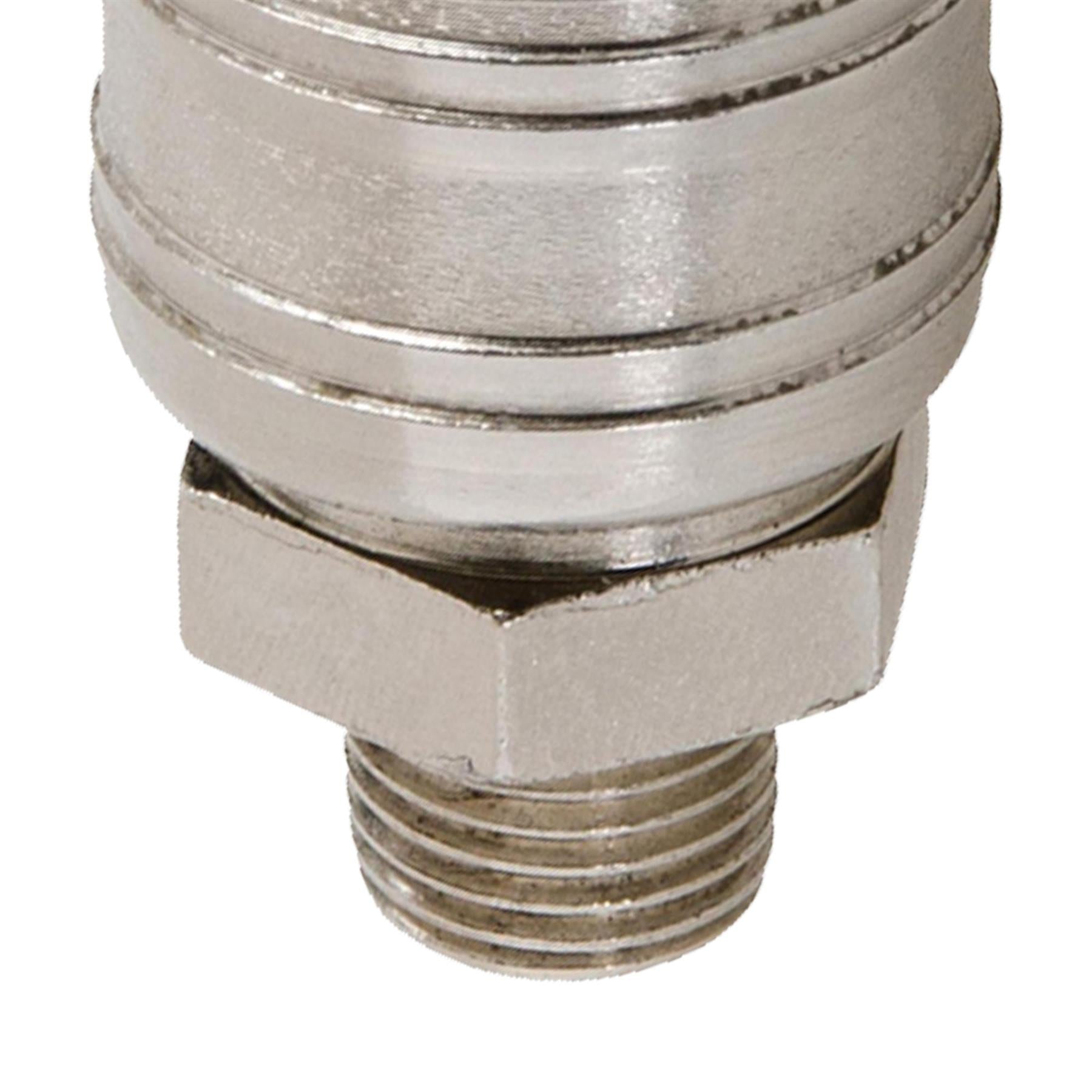 Euro Air Line Fitting Quick Release For Compressor Hose 1/4" BSP Male Thread