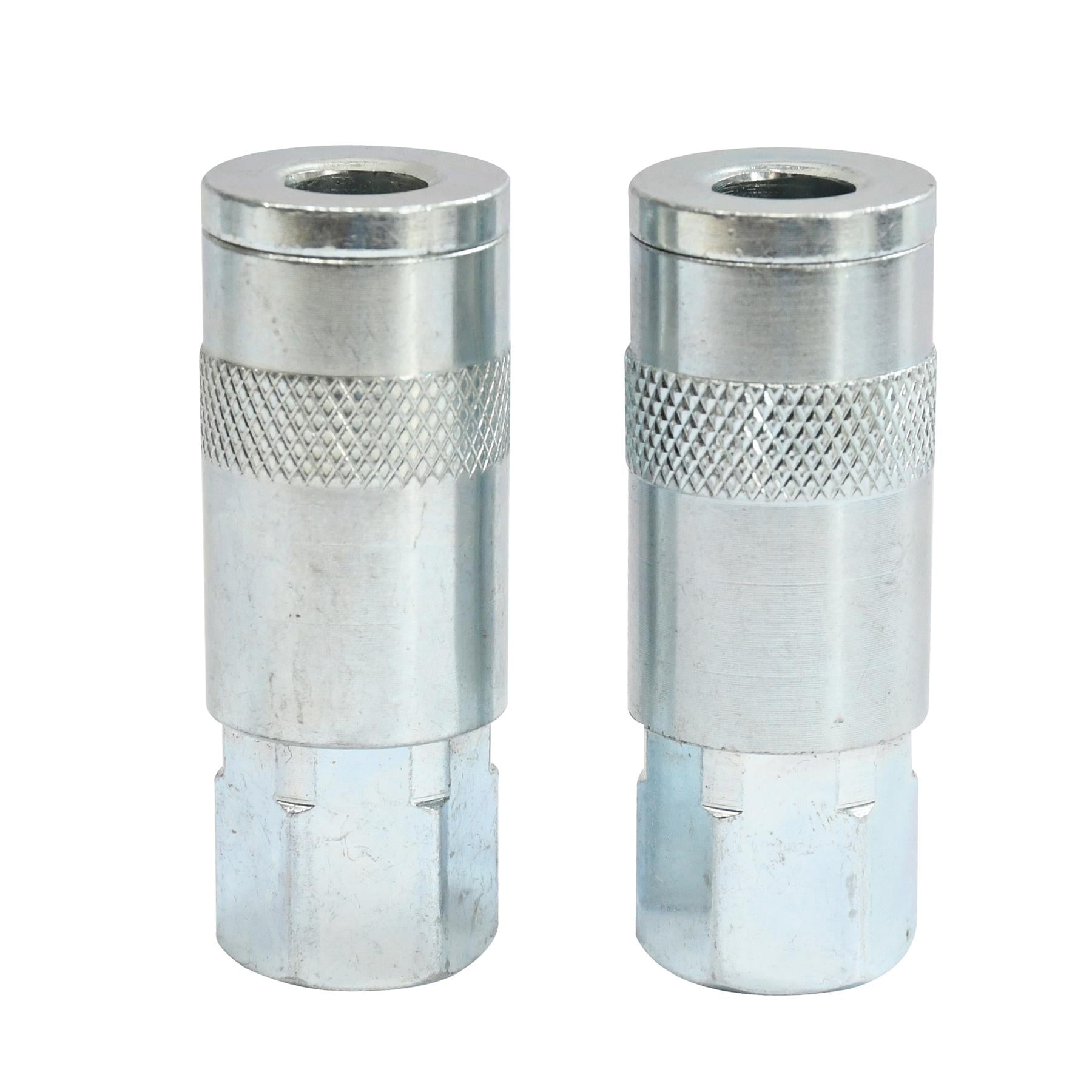 Vertex Air Line Fitting Quick Release Compressor Air Hose 3/8" Female Thread 2PC