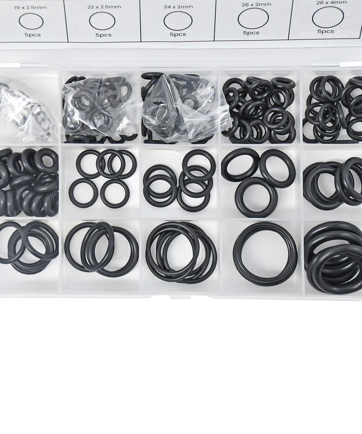 Rubber O Rings Assorted box Mixed Pack Of Metric O-Rings Tap Washers By Dapetz
