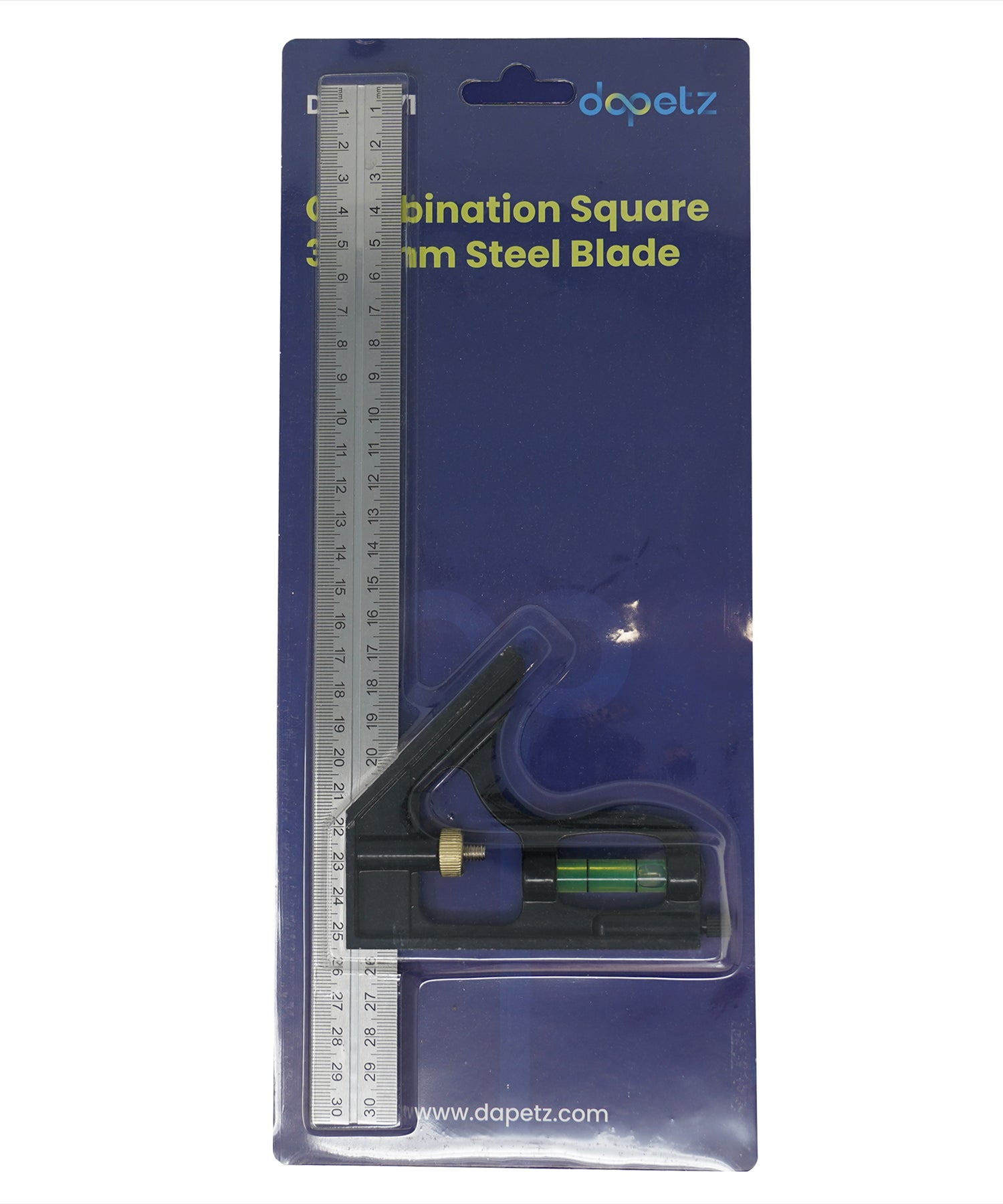 Combination Square 300mm 12" Tools Accurate Level W/ 300mm Steel Blade By Dapetz