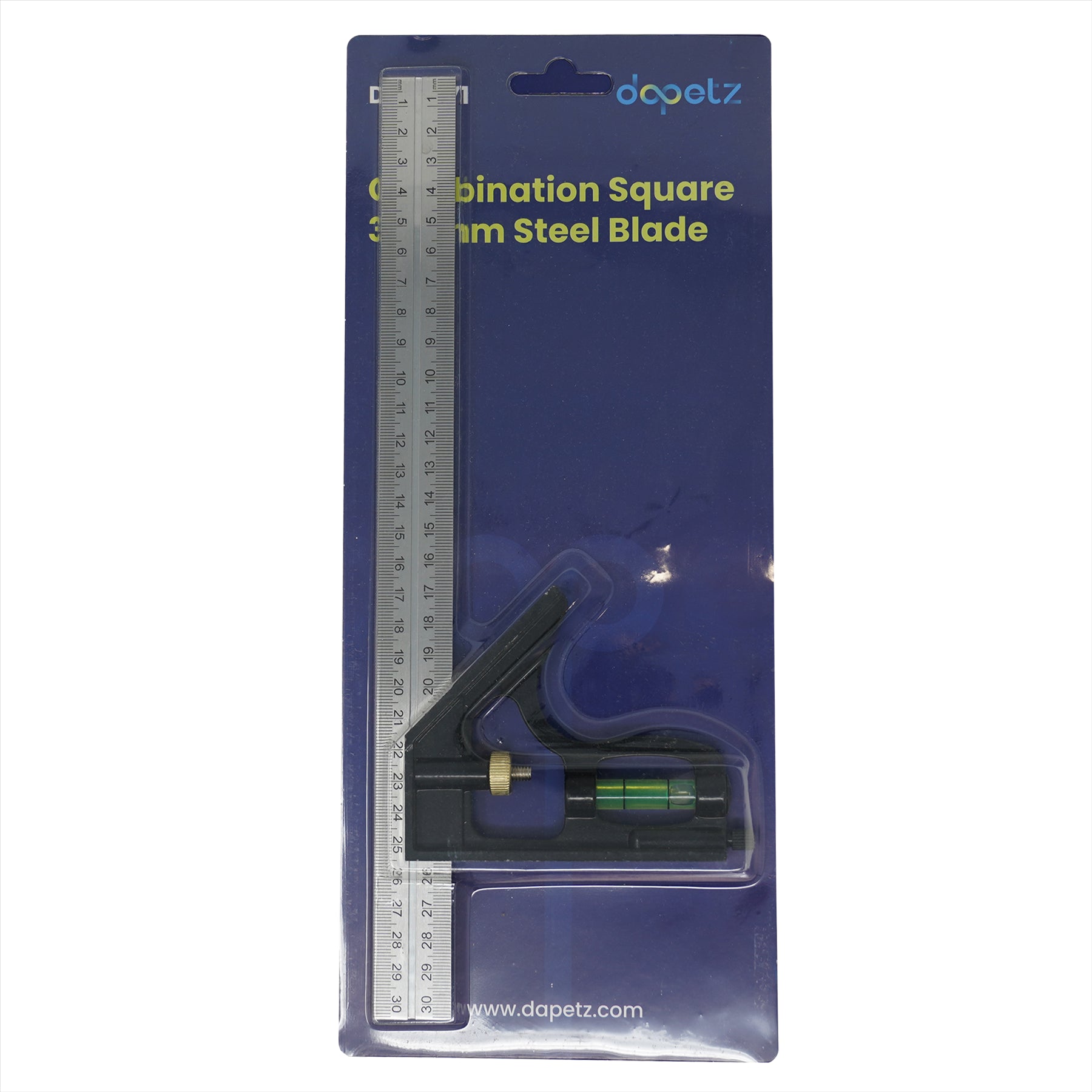 Combination Square 300mm 12" Tools Accurate Level W/ 300mm Steel Blade By Dapetz