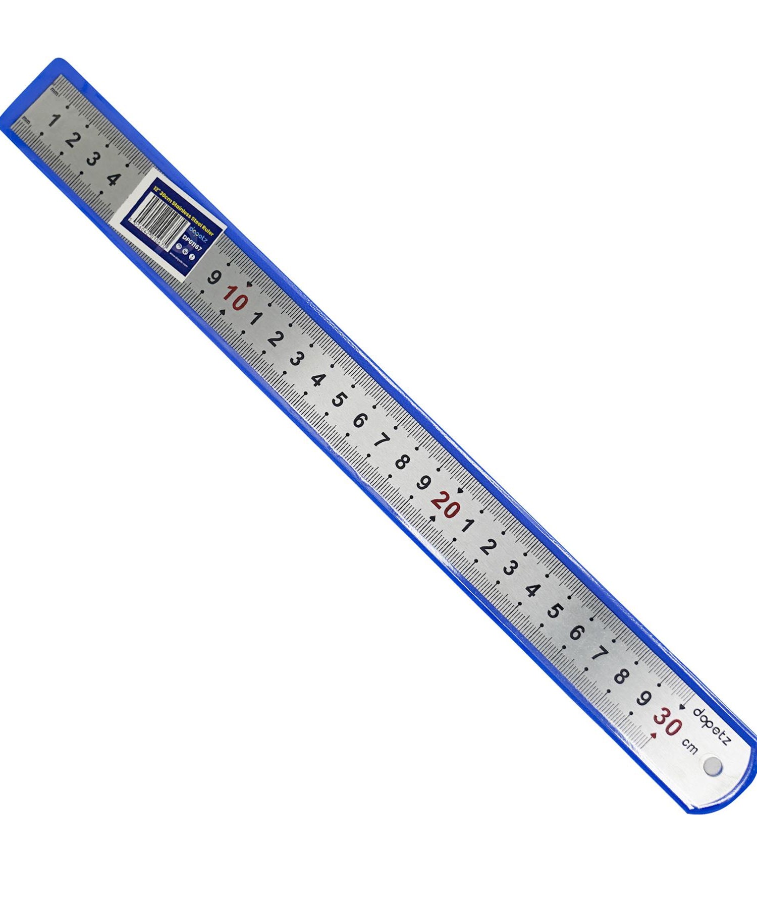 Stainless Steel 12" Metal Ruler Metric & Imperial 300mm Engineers Rule By Dapetz
