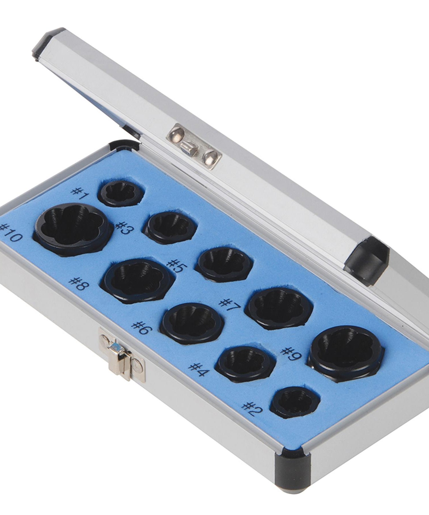 (Pack of 10) Damaged Nut Bolt Remover Set 9-19mm | Broken Bolt Removal Kit by Dapetz