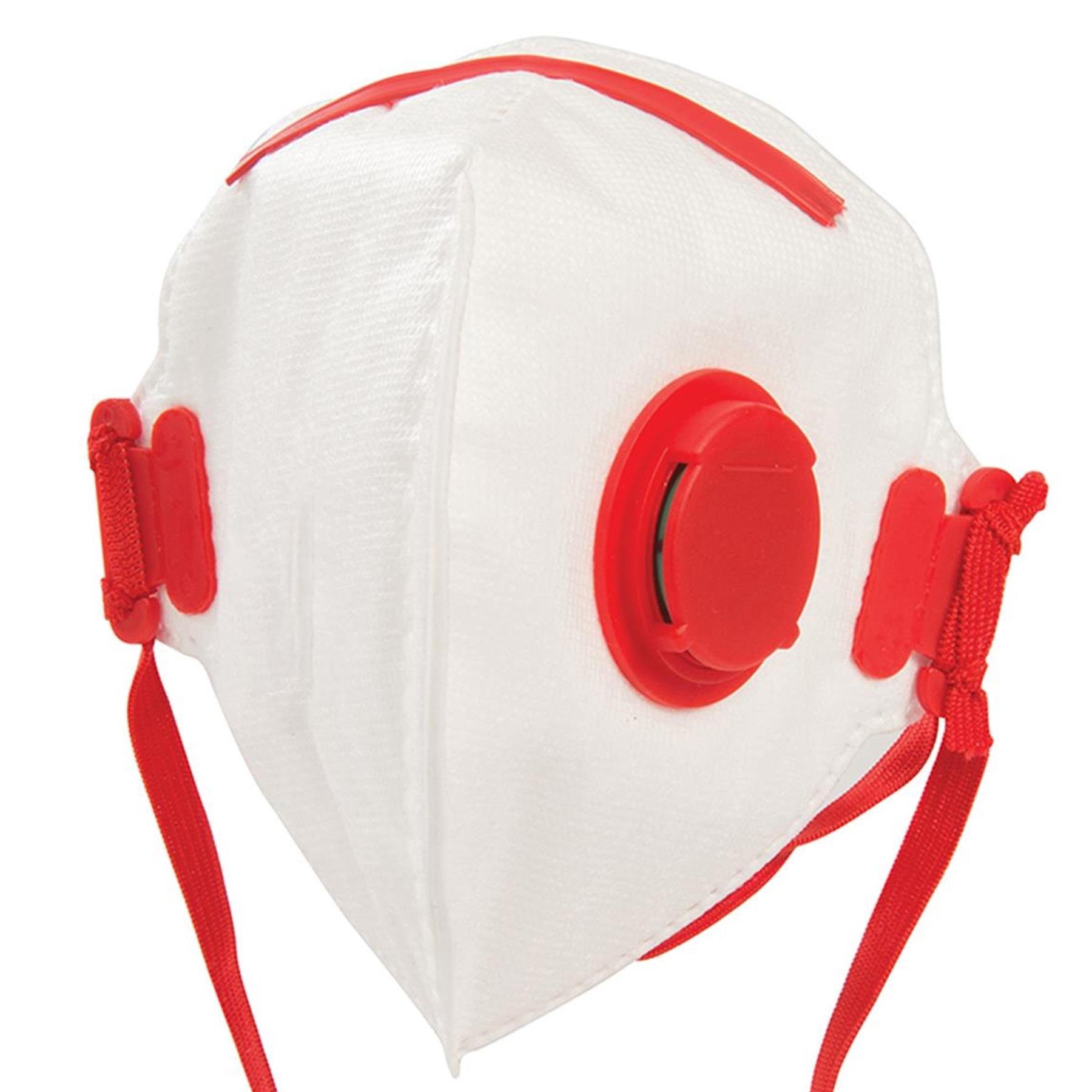 10Pc Face Mask Respirator Valved FFP3 by Dapetz