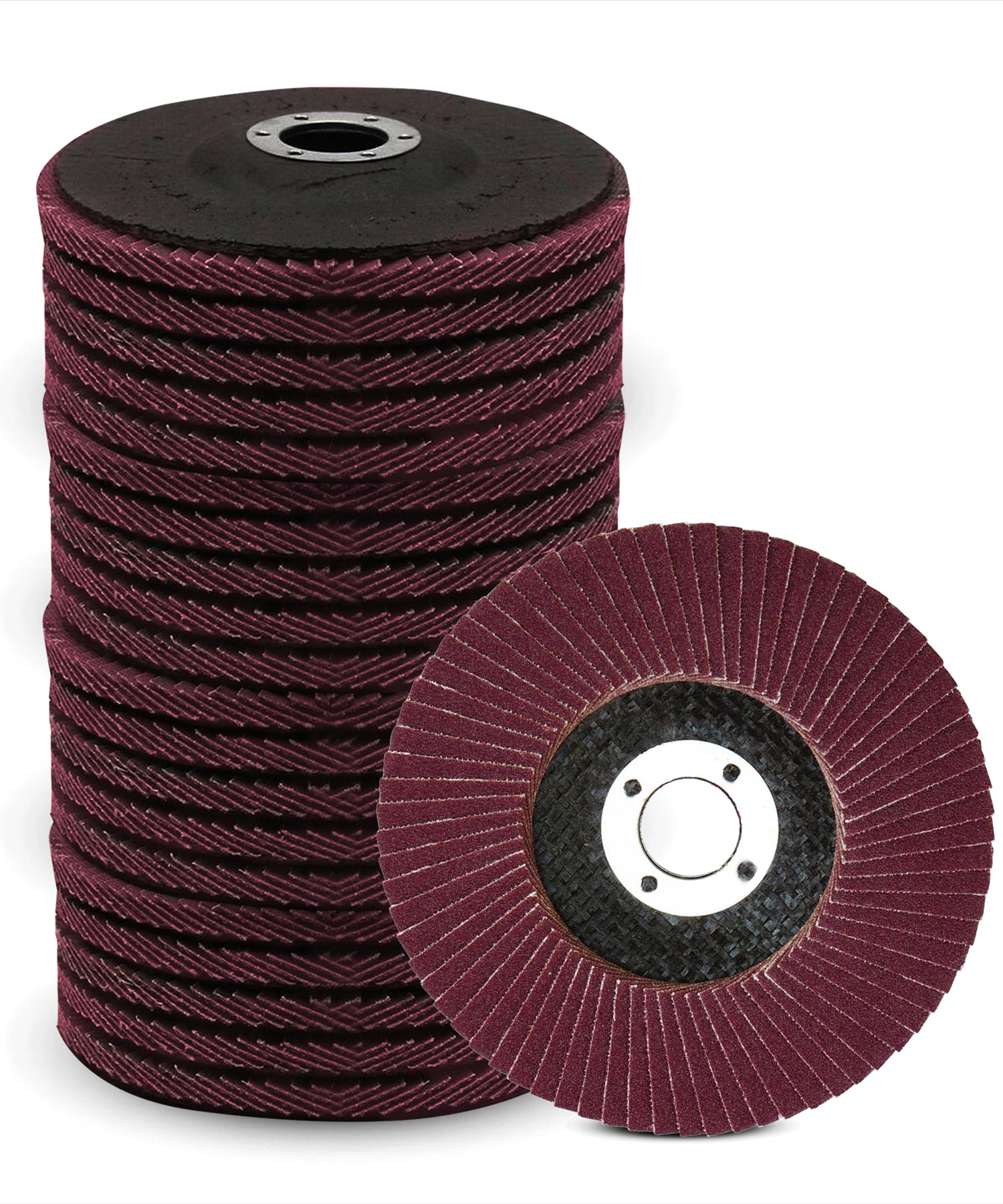 115mm 4.5'' 60 Grit 20 PCAngle Grinder Aluminium Oxide FLAP DISCS Grinding Wheel