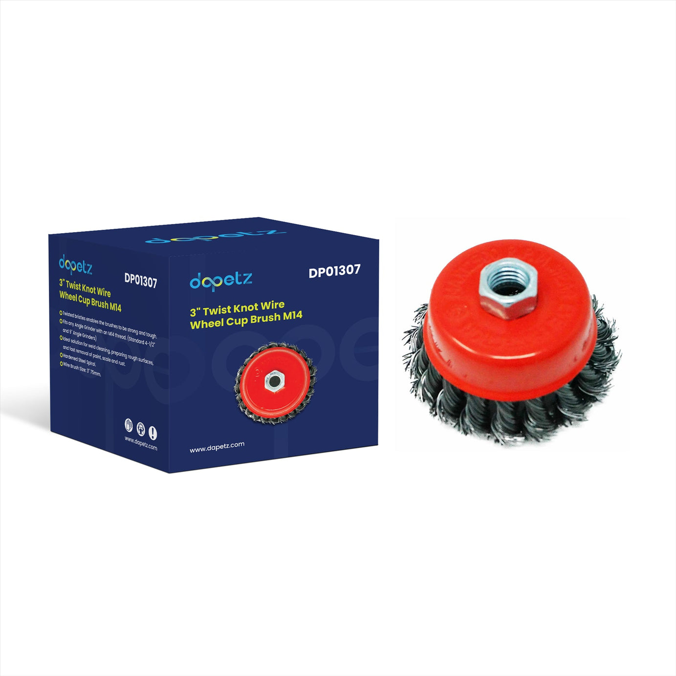 Twist Knot Wire Wheel Cup Brush 