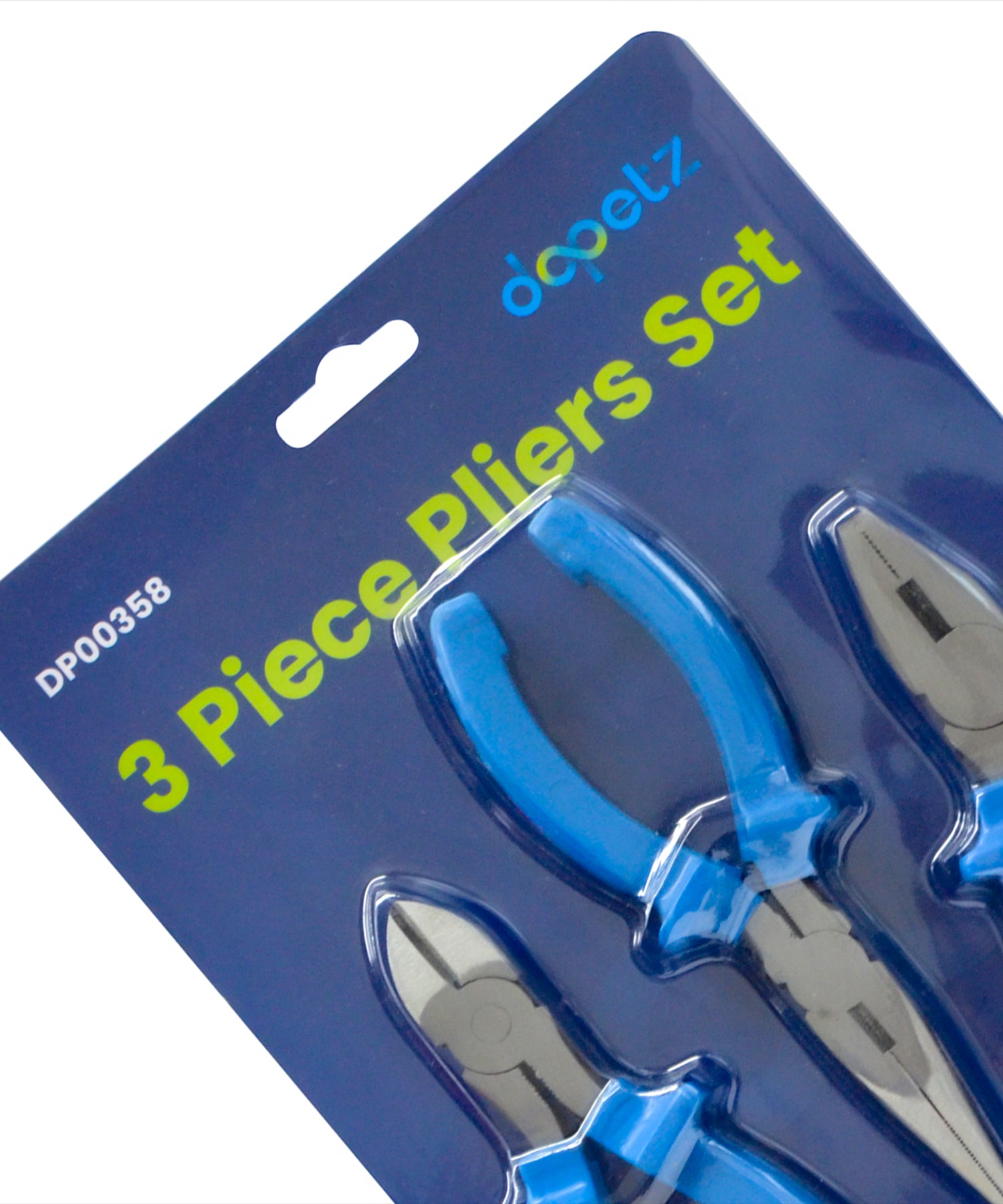 Dapetz Professional Pliers Set Needle Nose, Side Cutter & Combination Plier 160mm (6") - 3Pcs