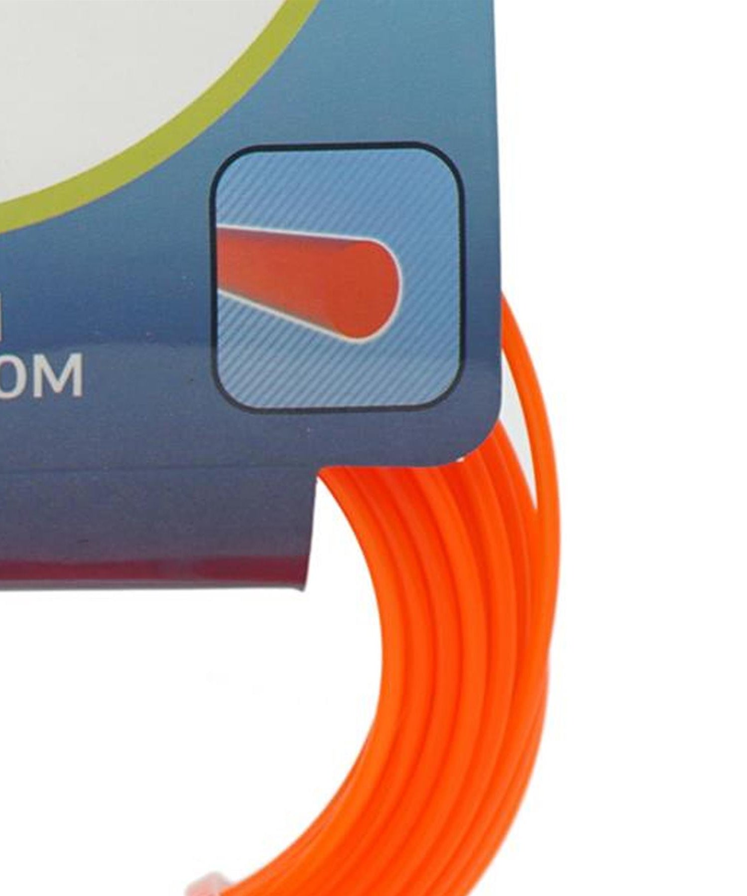 Round Strimmer Cord Line Wire String Nylon Petrol Trimmer 10m x 2mm by Dapetz